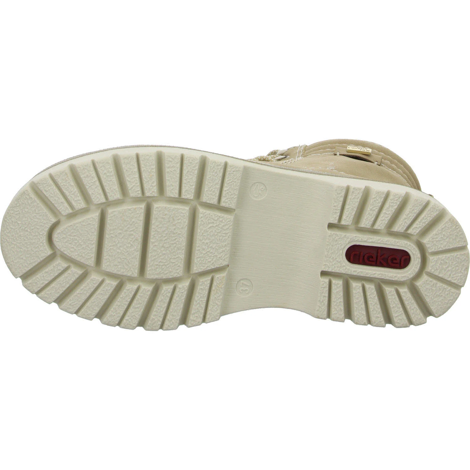 Rieker Damen Schnürstiefel warm Y6225-60 Y6225 marble F 1/2 (normal)