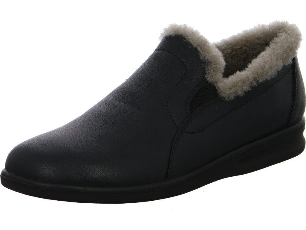 Josef Seibel He. Winterheimschuhe,nied.Schnitt 18102LA175/100 Belfort 67 schwarz G (normal)