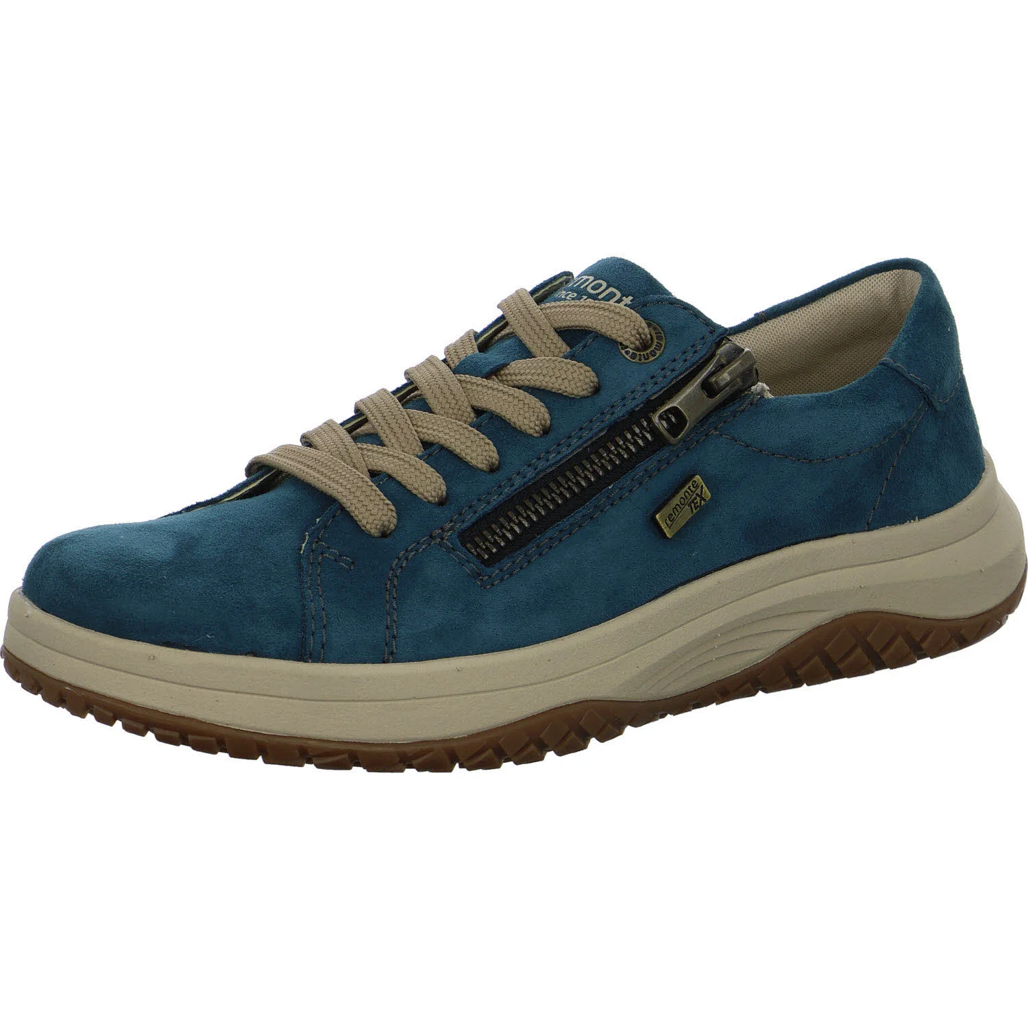 Remonte Damen Schnürschuhe D3Q00-12 D3Q00 petrol G (weit)