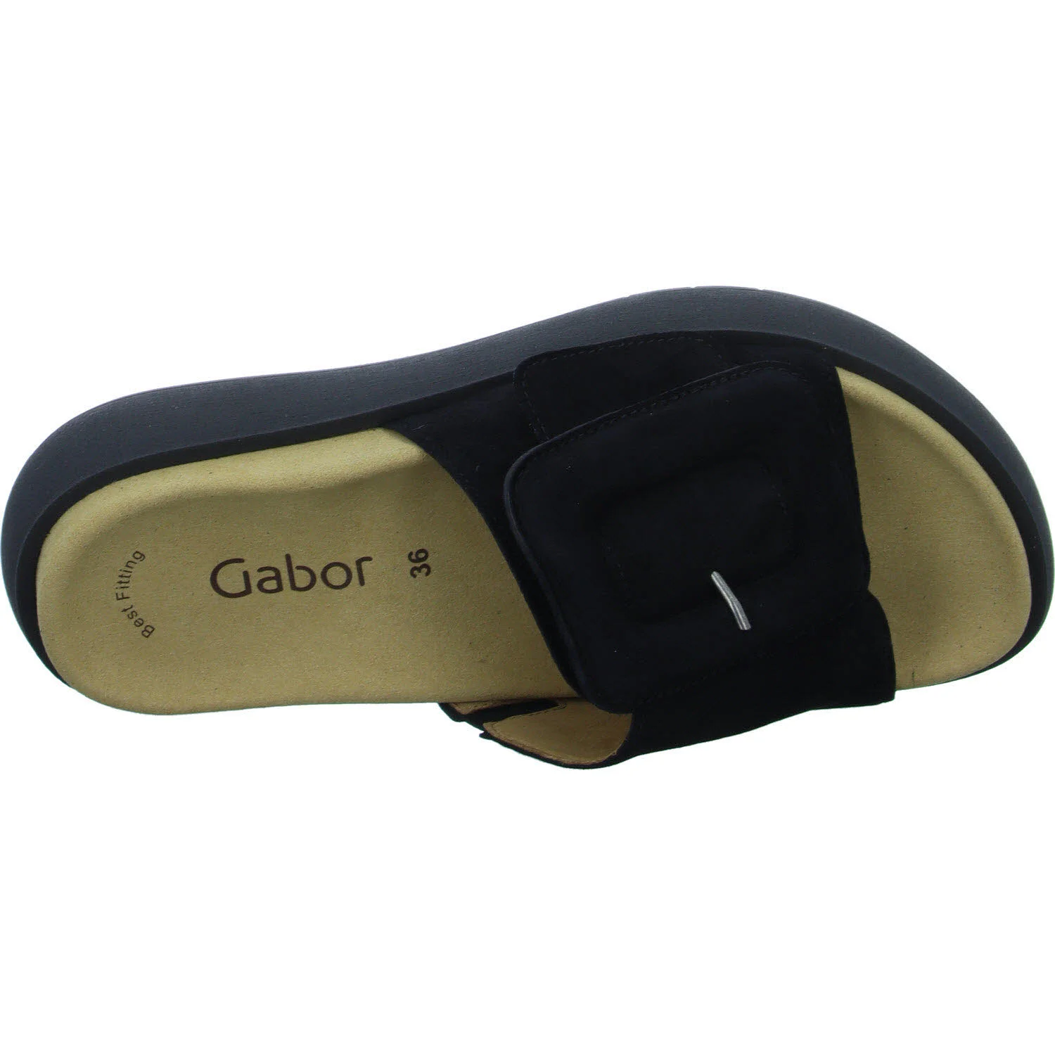 Element 8 von 8 (Bild) – Gabor Damen Pantoletten 63.751.17 63.751 schwarz F (schmal/normal)