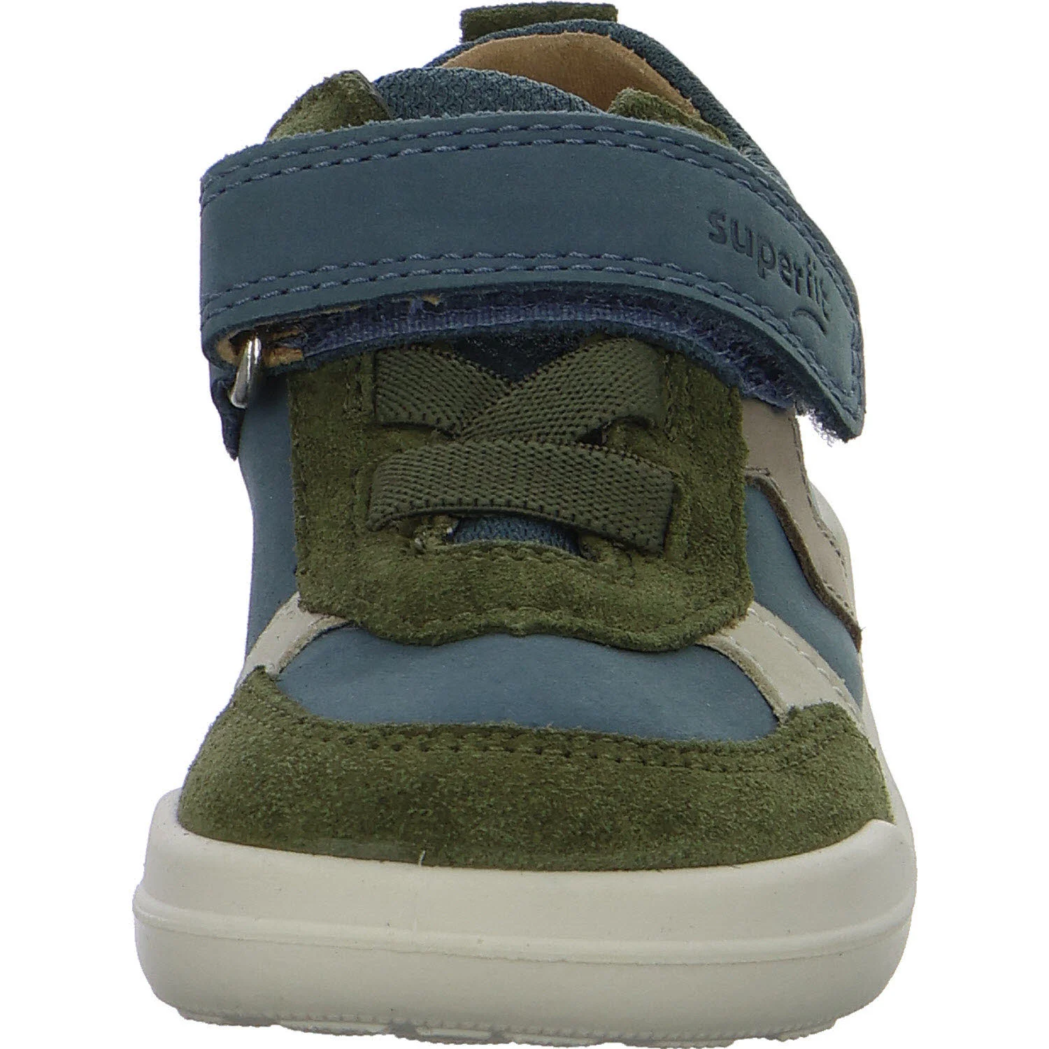 Superfit Kinderschuh zum Schlupfen 1-100202-9000 Superfree 2.0 grün/blau WMS weit