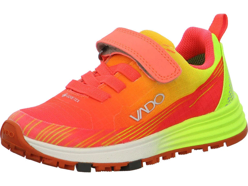 VADO Kinderschuh zum Schlupfen 43334-3301/778 WILLY Lo Elastic GTX neon orange normal
