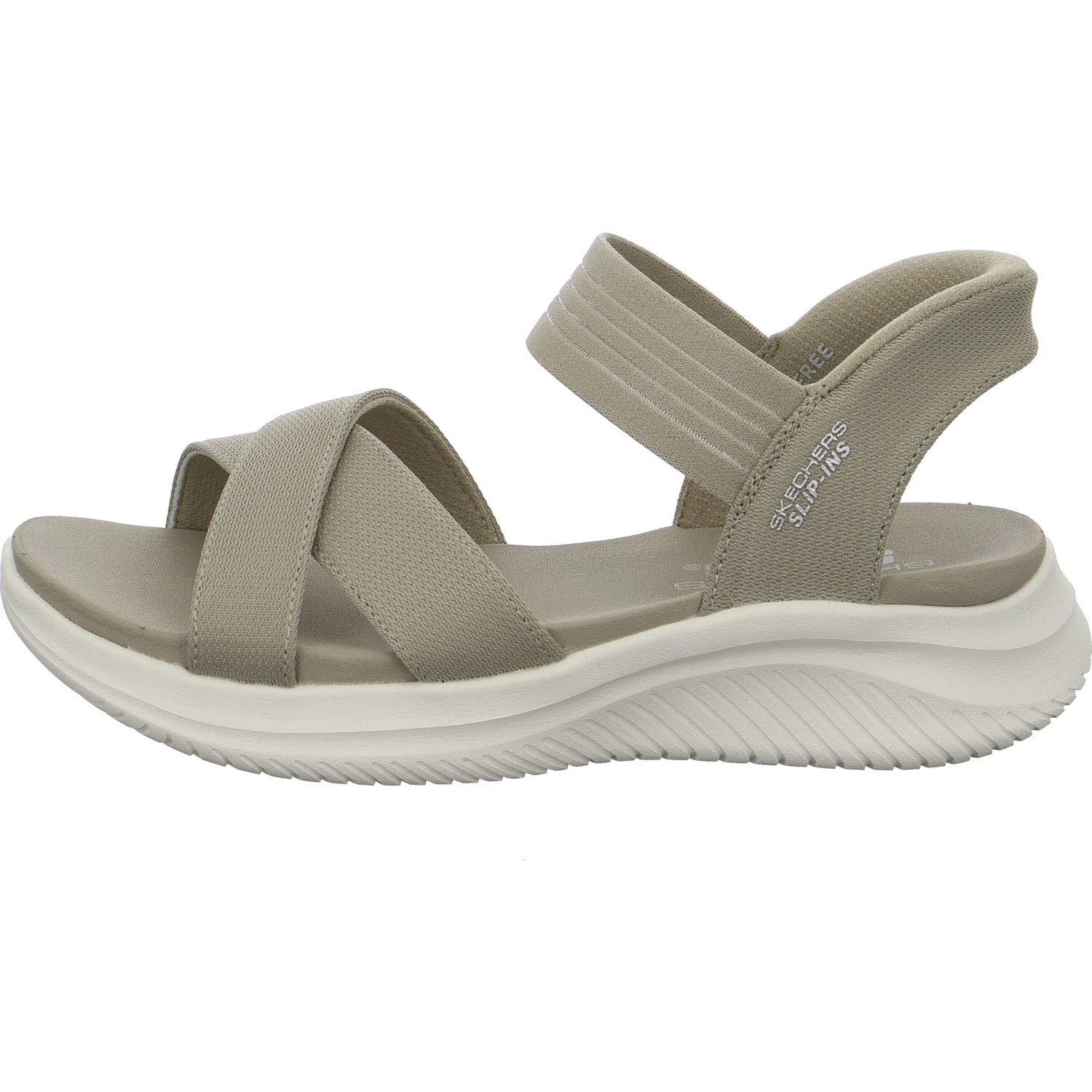 Skechers Damen Sandalen 119975 TPE Ultra Flex 3.0 - Never Better taupe normal