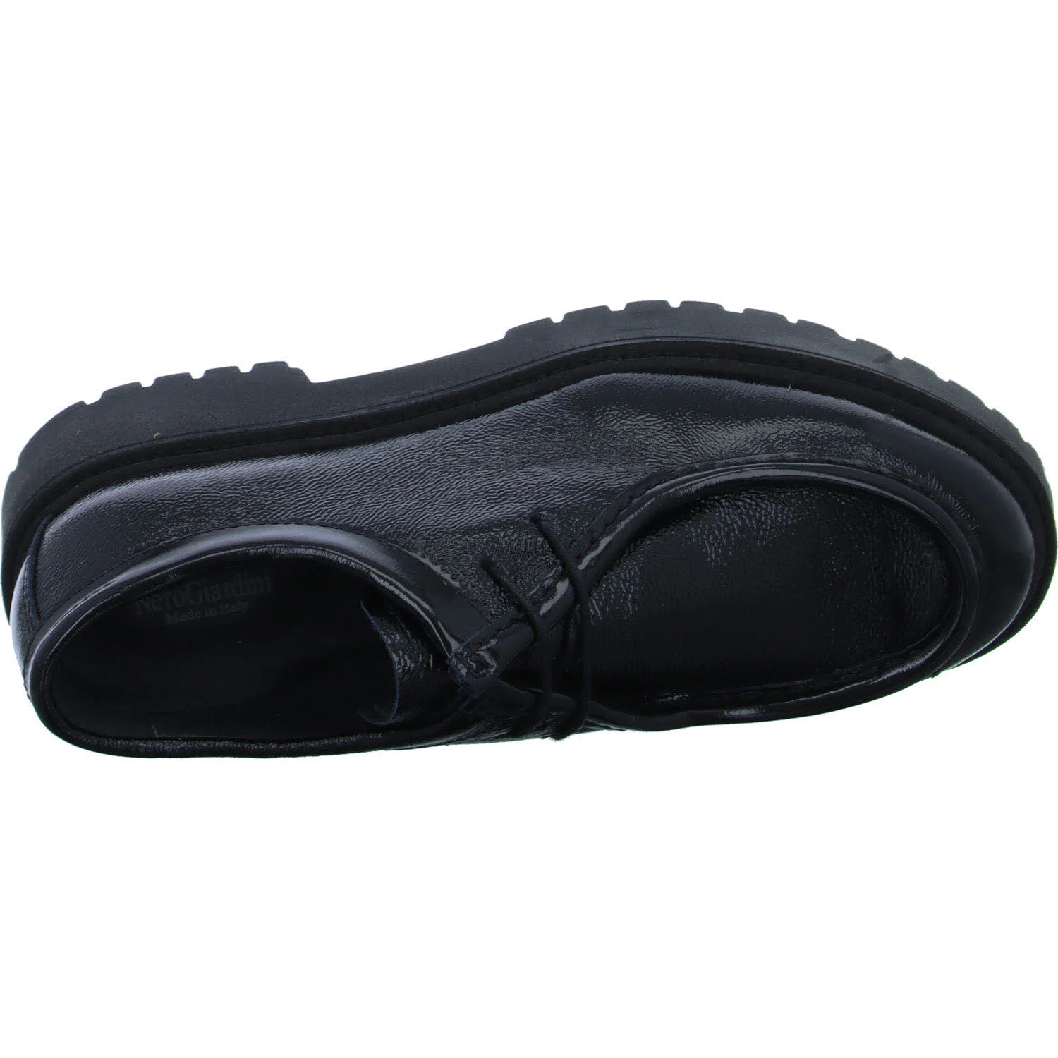 NeroGiardini Damen Schnürschuhe I308002D 100 I308002D nero normal