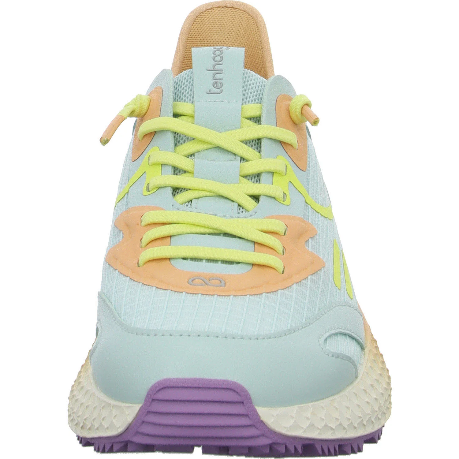 tenhaag Damen Slipper 0025-079 easyhaag sky/peach/butter normal