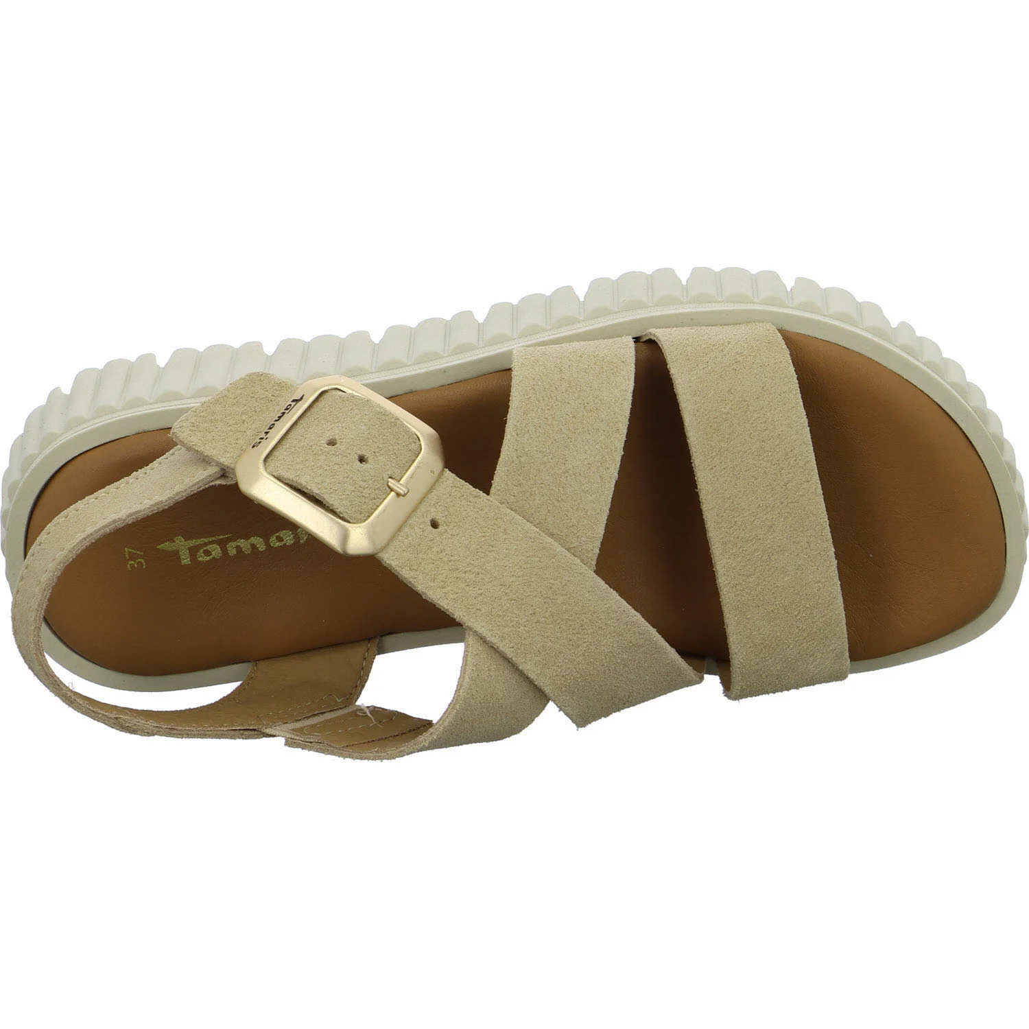 Tamaris Damen Sandalen 1-28705-44/400 1-28705-44 beige normal