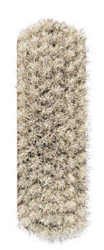 Bergal Trockenreinigung 904531 SOLITAIRE GLANZBÜRSTE ROSSHAAR KLEIN NATUR hell-mittel