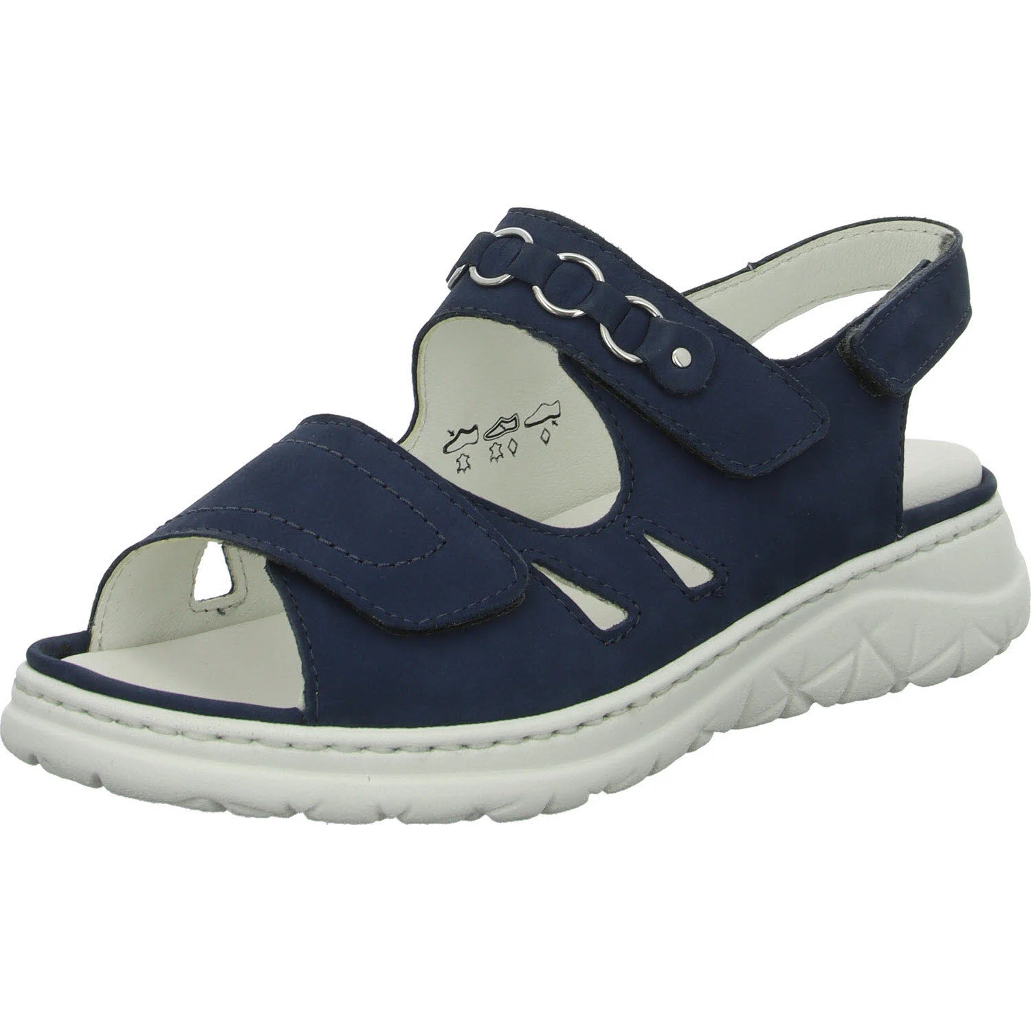 Element 2 von 8 (Bild) – Waldläufer Damen Sandalen 756003-191/206 H-Joline jeans H (weit)