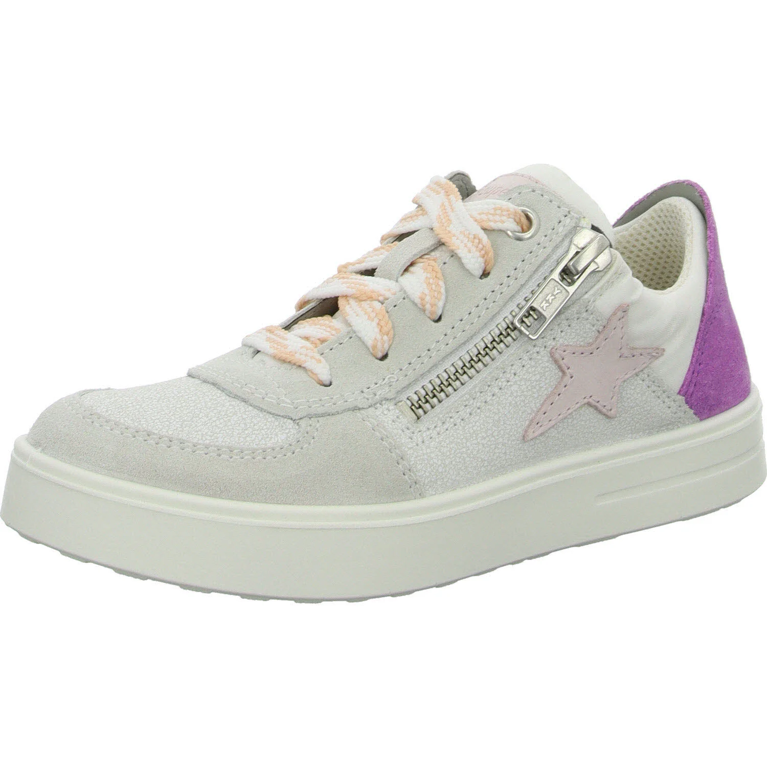 Superfit Kinder Halbschuhe zum Schnüren 1-000802-9010 Stella mehrfarbig WMS mittel