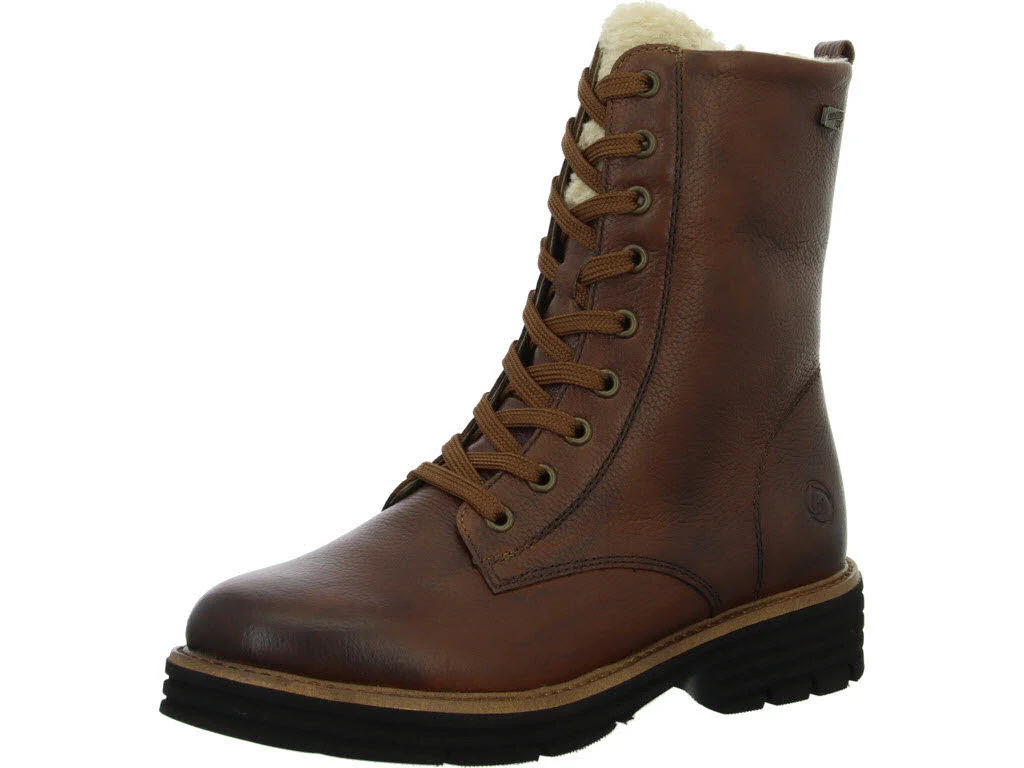 Remonte Damen Schnürstiefel warm D3A73-24 D3A73 amaretto/amaretto/beige G (weit)
