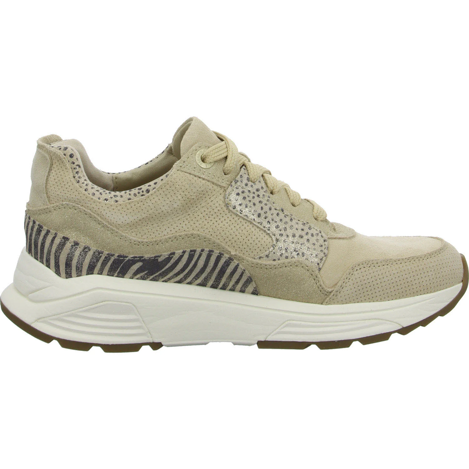 Xsensible Damen Schnürschuhe 33000.2/446-GX Golden Gate Lady sand fantasy GX (normal)