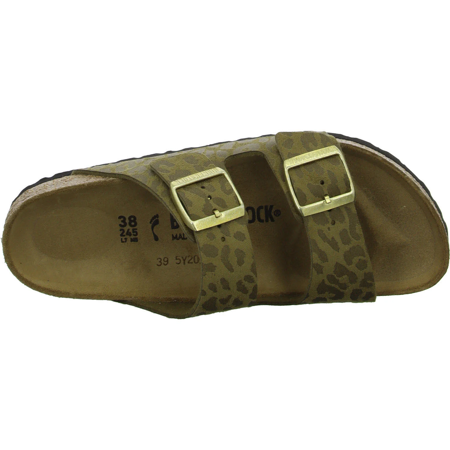 Element 8 von 8 (Bild) – BIRKENSTOCK Pantoletten 1030586 Arizona SYN leo khaki schmal