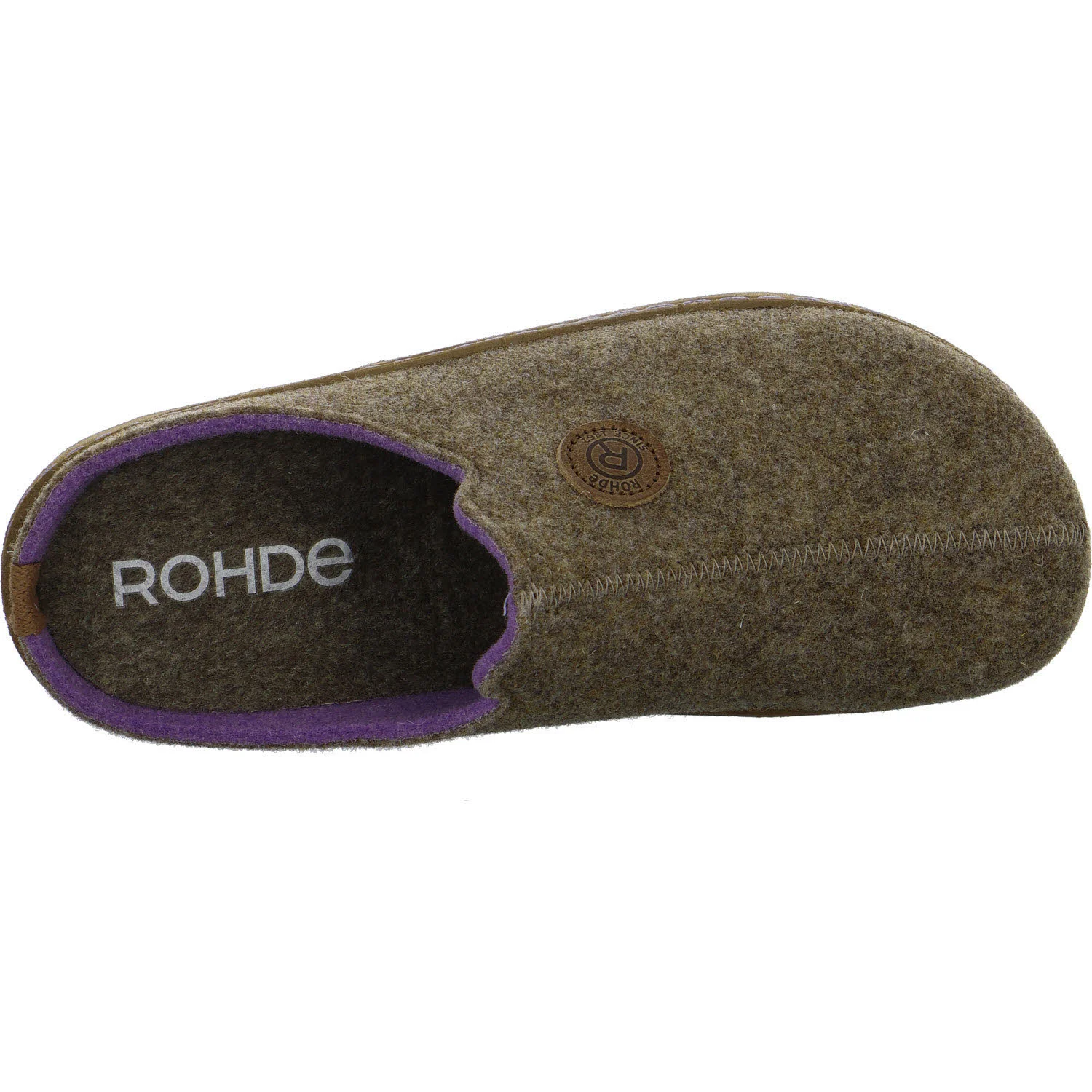 Element 8 von 8 (Bild) – ROHDE Damen Winterpantoffel 6120/17 Foggia-D leinen G (normal)