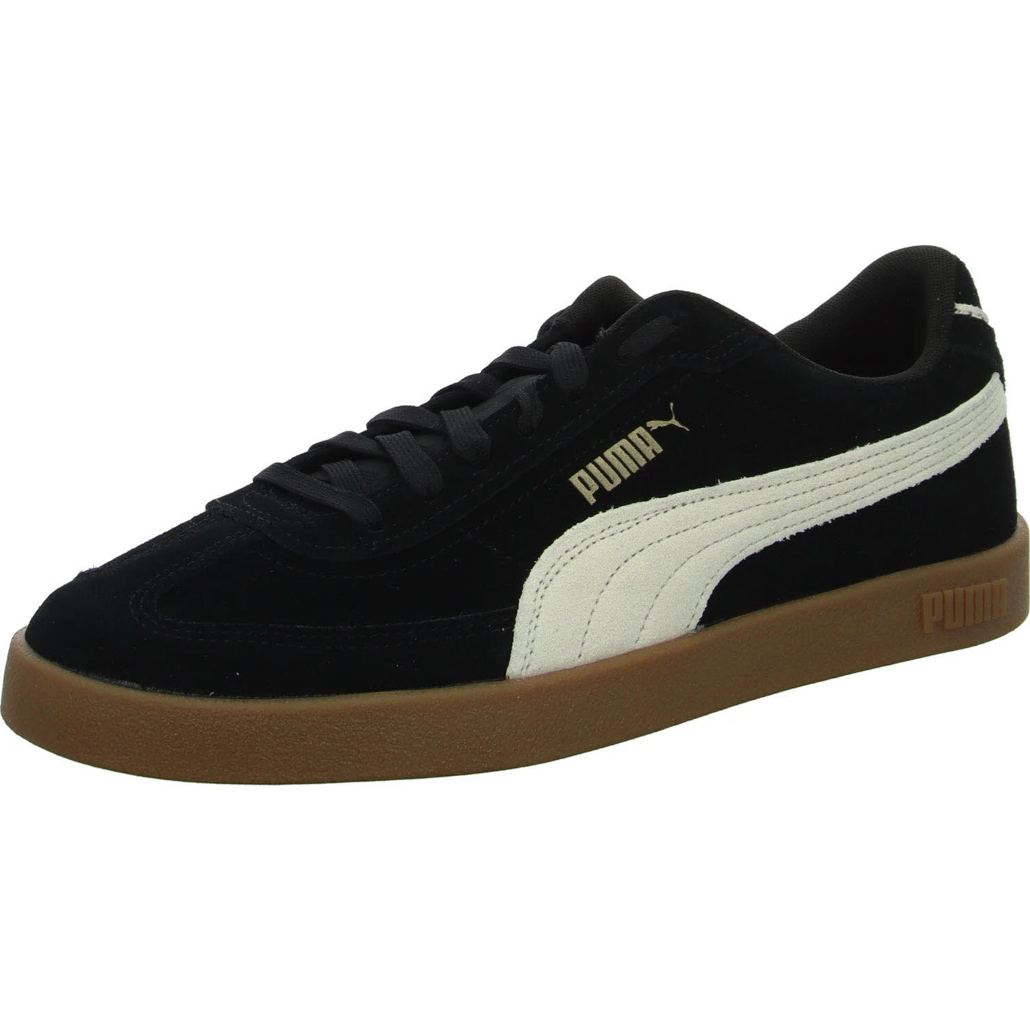 Puma Herren Schnürschuhe 400717/001 PUMA CLUB II ERA SUEDE PUMA BLACK-ALPINE SN normal
