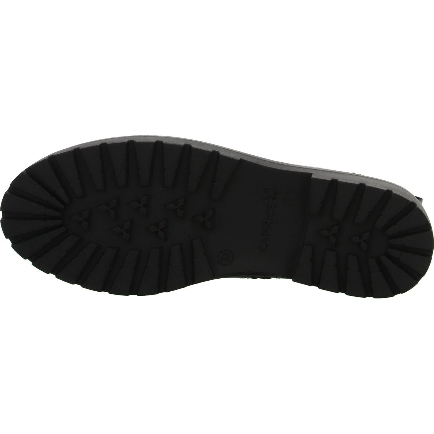 Caprice Damen Stiefeletten 9-25412-45/017 9-25412-45 black Nappa G (normal)