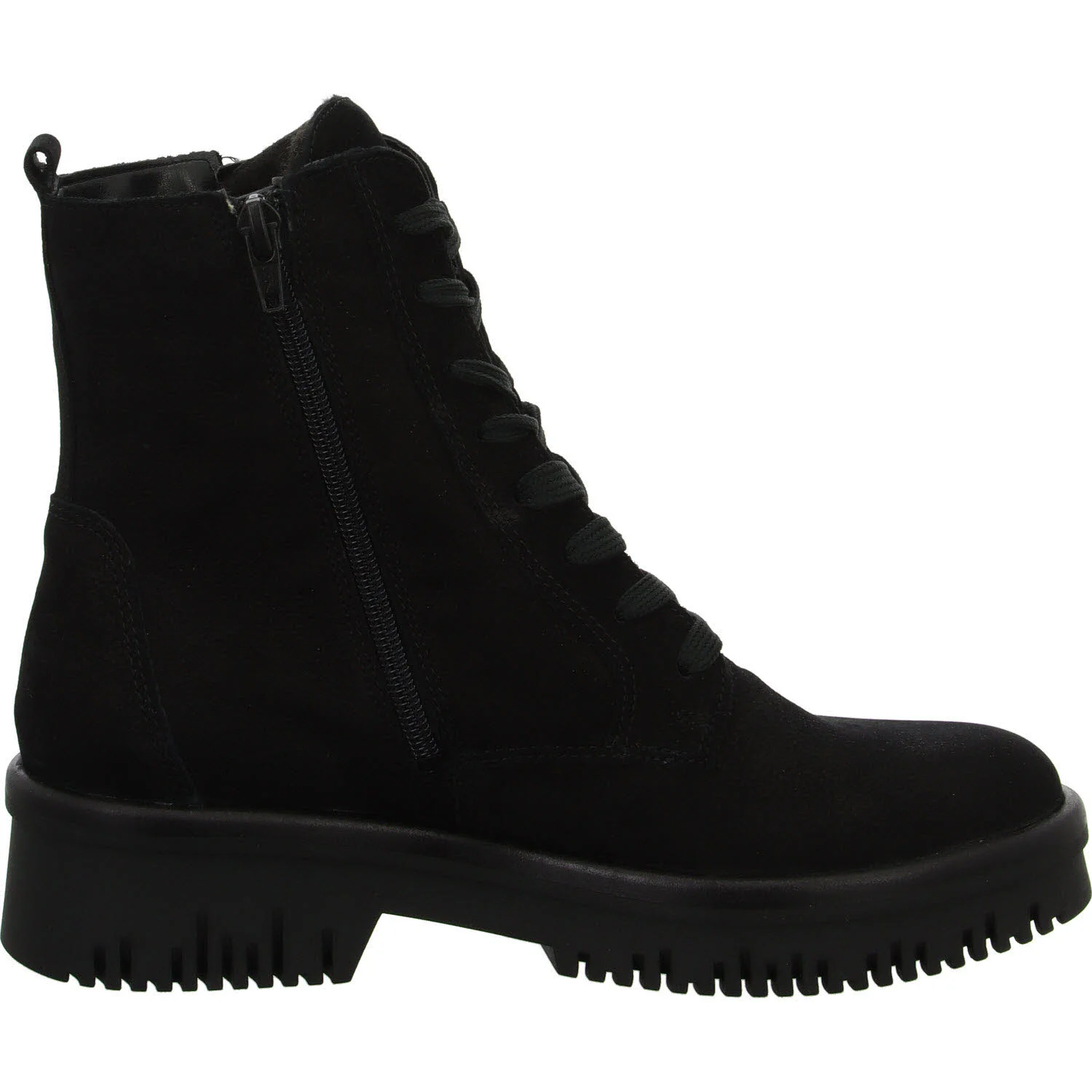 Element 7 von 8 (Bild) – Waldläufer Damen Schnürstiefel 934802-189/001 H-Alea scwarz H (weit)