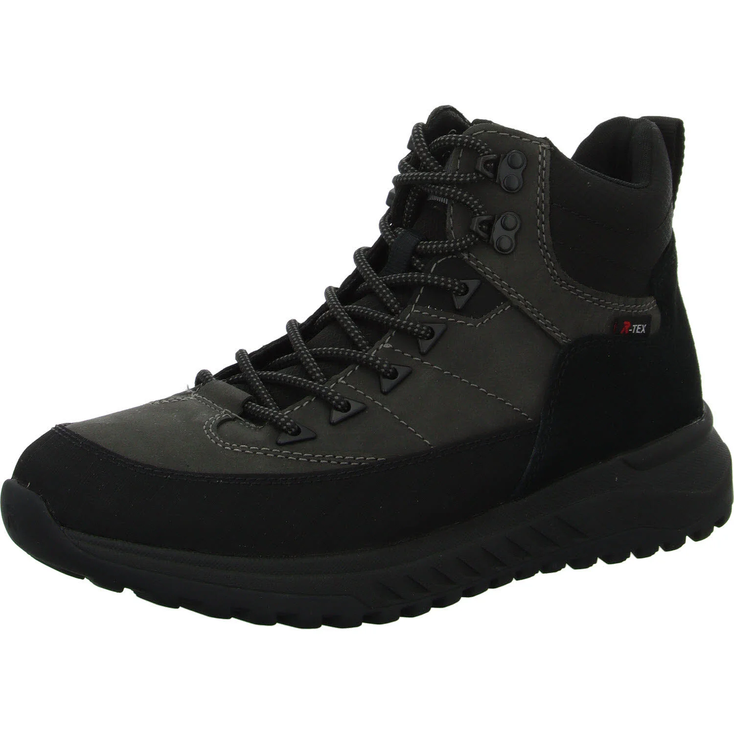 Herren Schnürstiefel warm U0174-42 U0174 black/cenere/schwarz G 1/2 (weit)