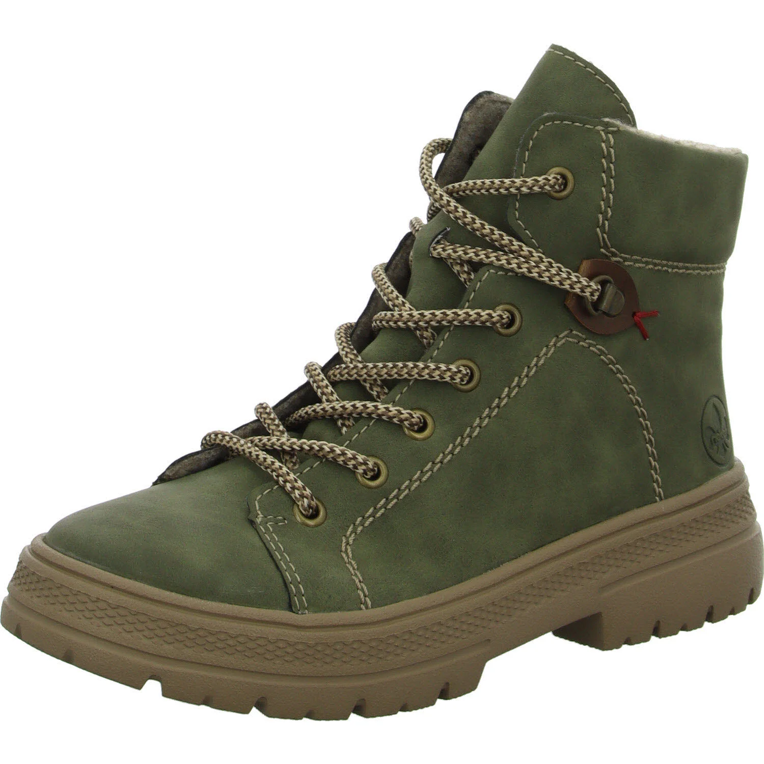 Element 2 von 8 (Bild) – Rieker Damen Schnürstiefel N0030-54 N0030 liane/mogano G (weit)
