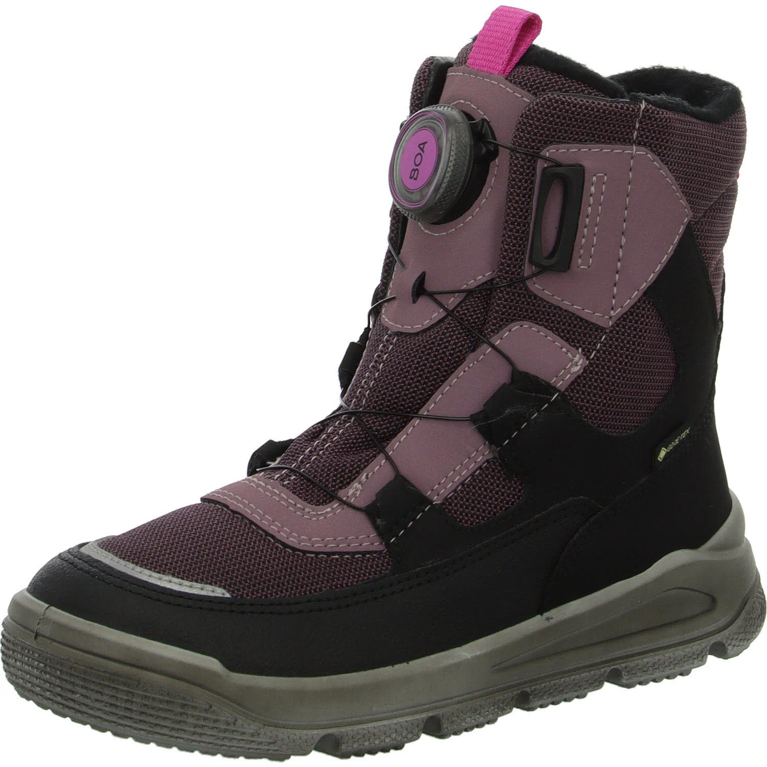 Element 2 von 8 (Bild) – Superfit Kinder Winterstiefel 1-009081-8500 Mars lila/schwarz WMS mittel