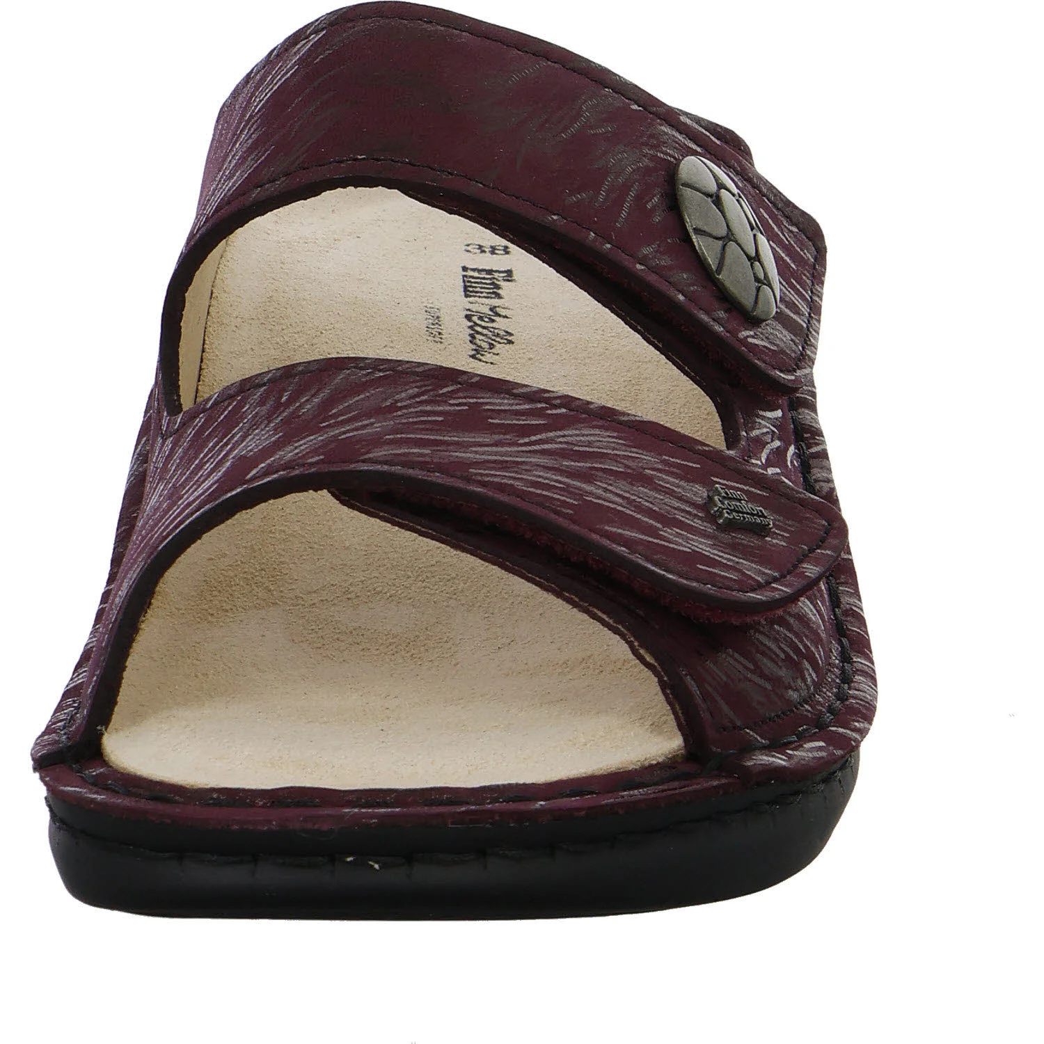 Finn Comfort Damen Pantoletten 02642-853391 Moorea bordo weit