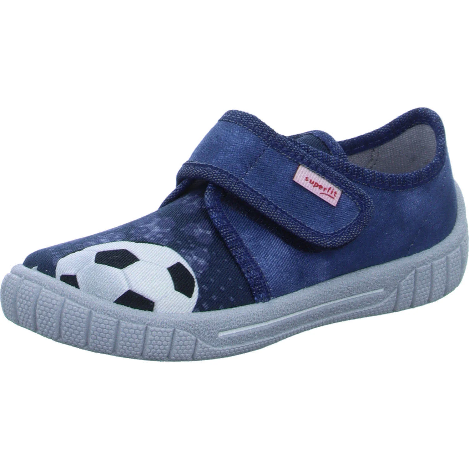 Superfit Kinder Hausschuhe 1-800273-8000 Bill blau WMS mittel