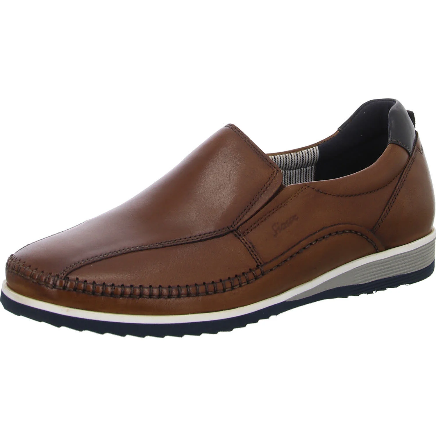 Element 2 von 7 (Bild) – Sioux Herren Slipper 37842 Hajoko-700 cognac G (normal)