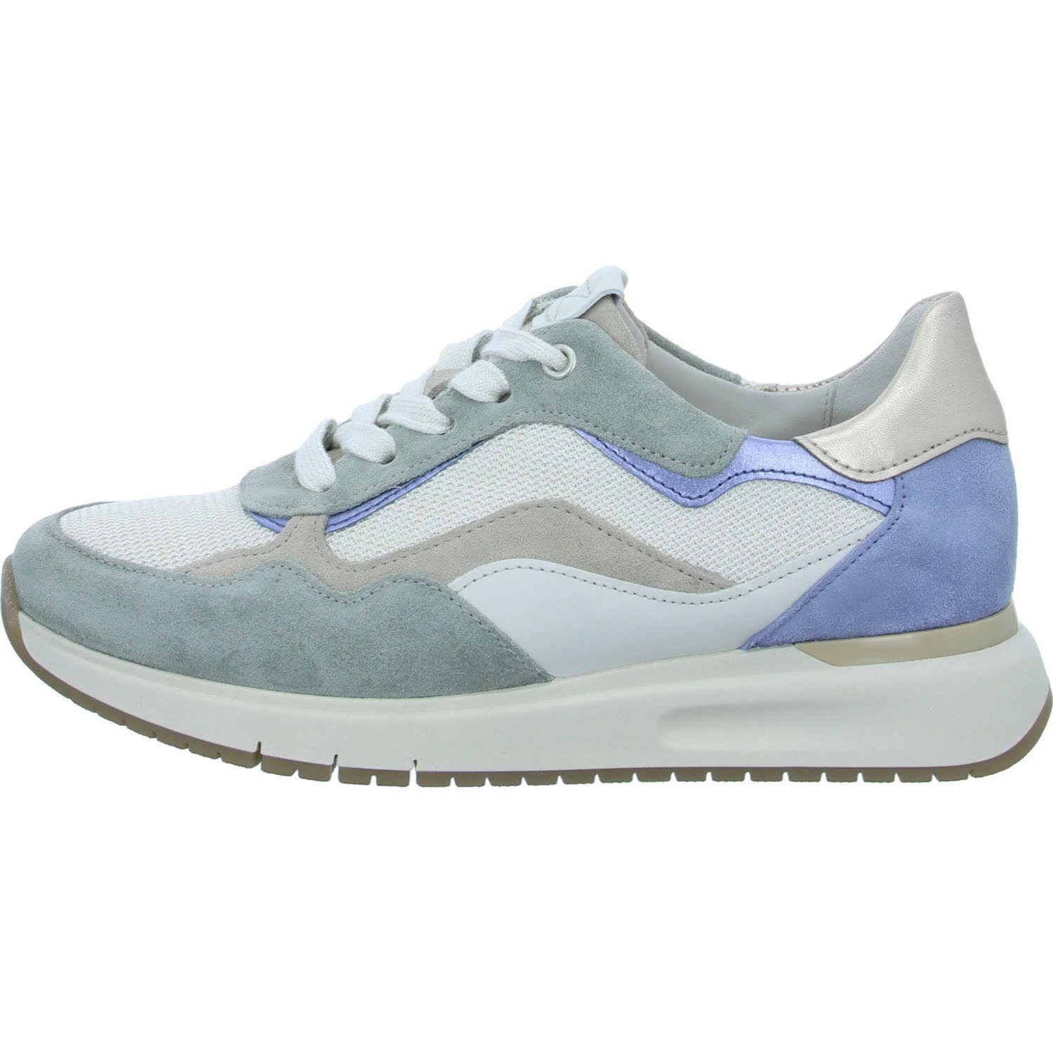Element 6 von 8 (Bild) – Gabor Damen Schnürschuhe 46.445.64 46.445 panna/pino/azur k. H (weit)