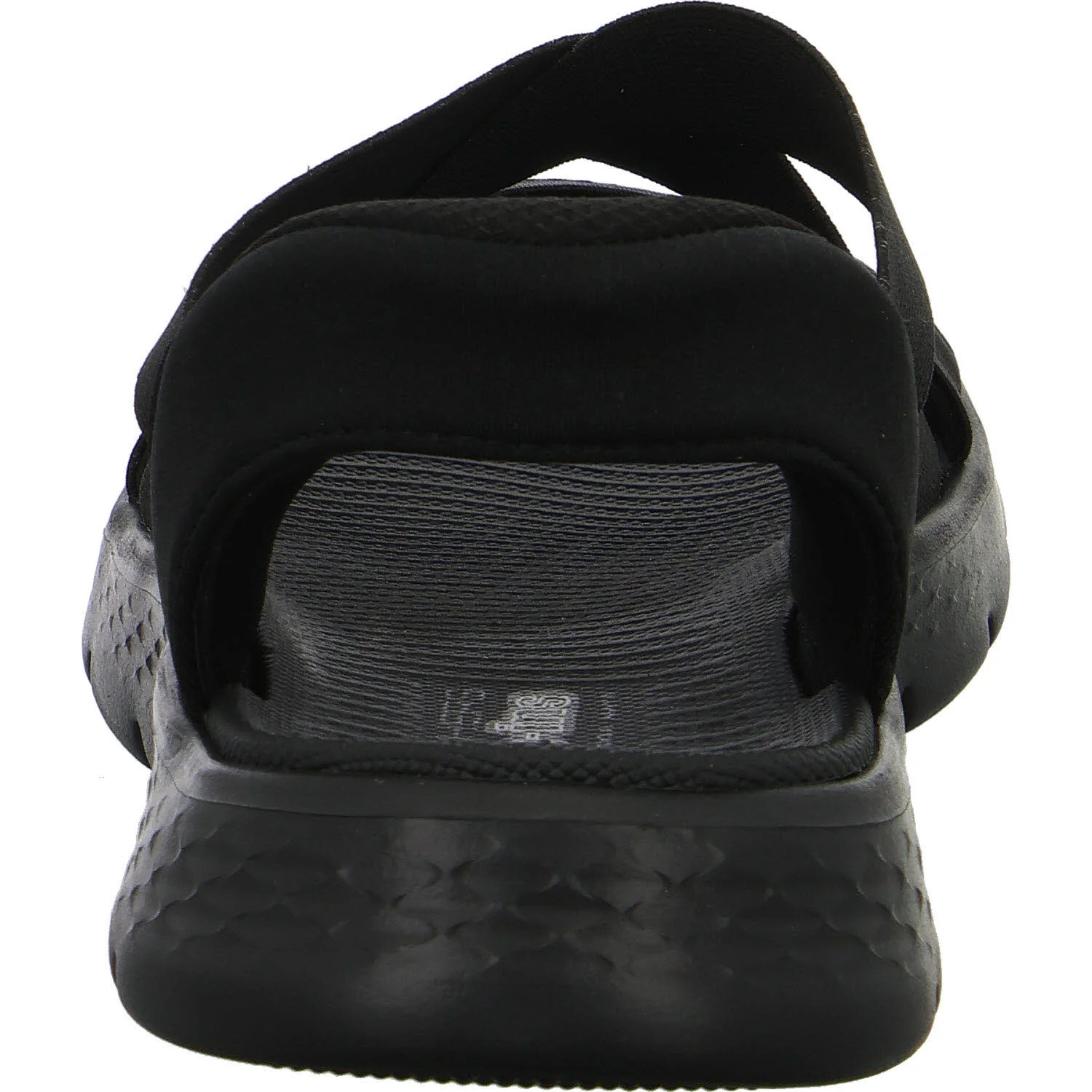 Skechers Damen Sandalen 141489 BBK GO WALK Flex Sandal - Glimmer black normal