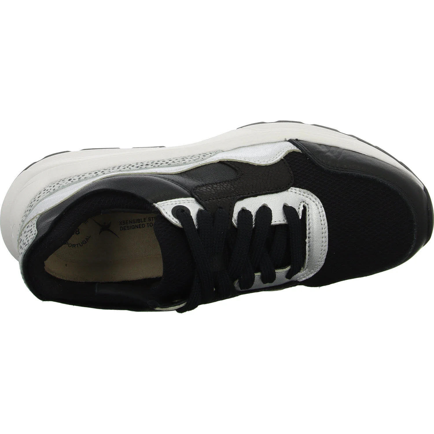 Xsensible Damen Schnürschuhe 33000.1/089-GX Golden Gate Lady black combi GX (normal)