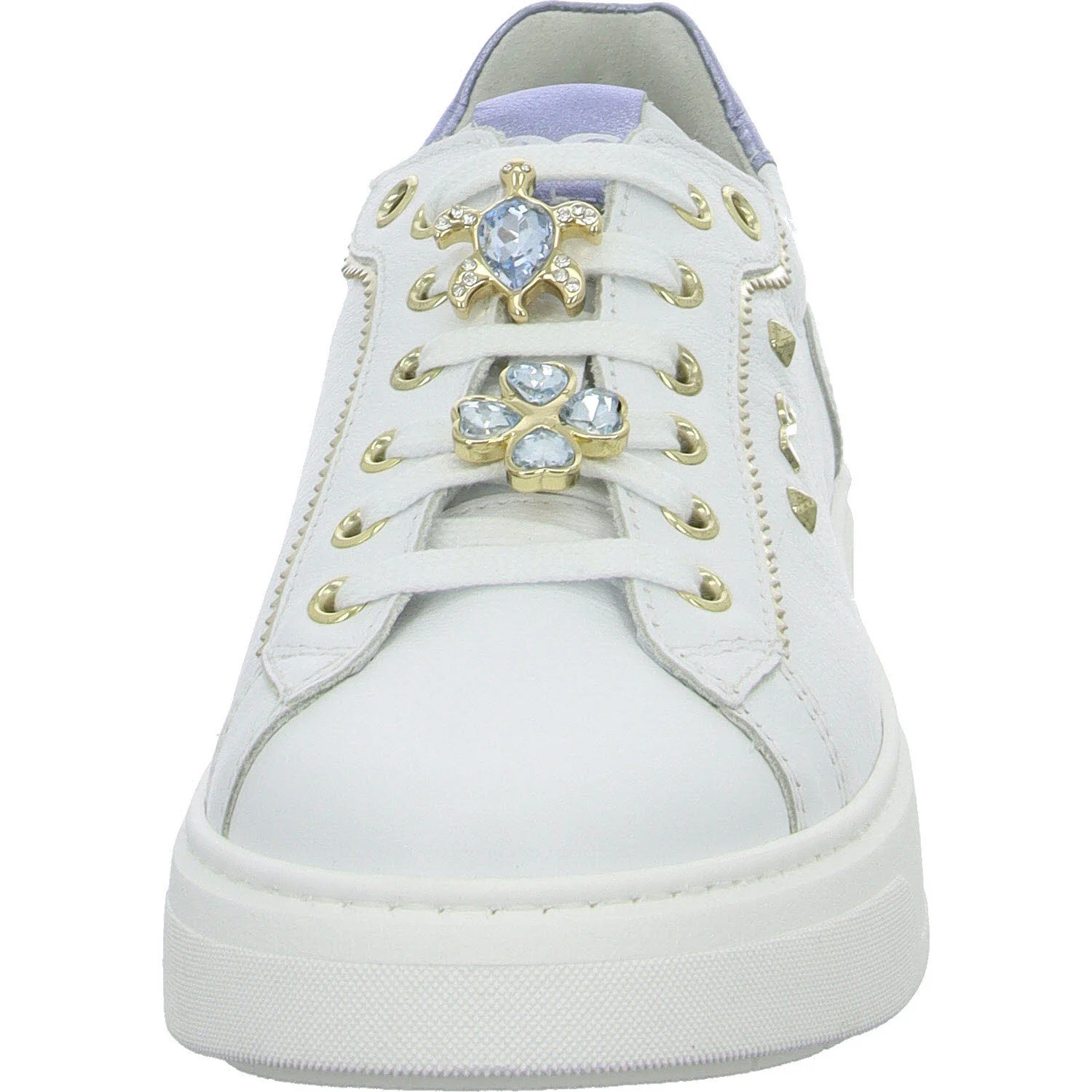 NeroGiardini Damen Schnürschuhe E513060D 707 E513060D bianco normal
