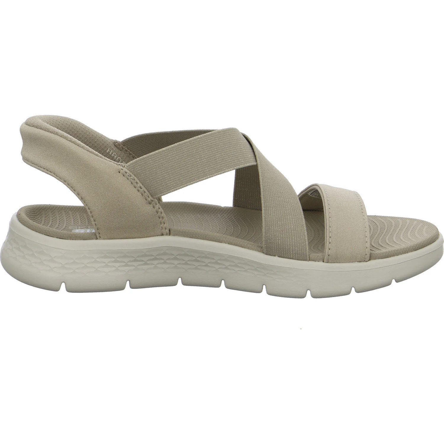 Skechers Damen Sandalen 141489 TPE GO WALK Flex Sandal - Glimmer taupe normal