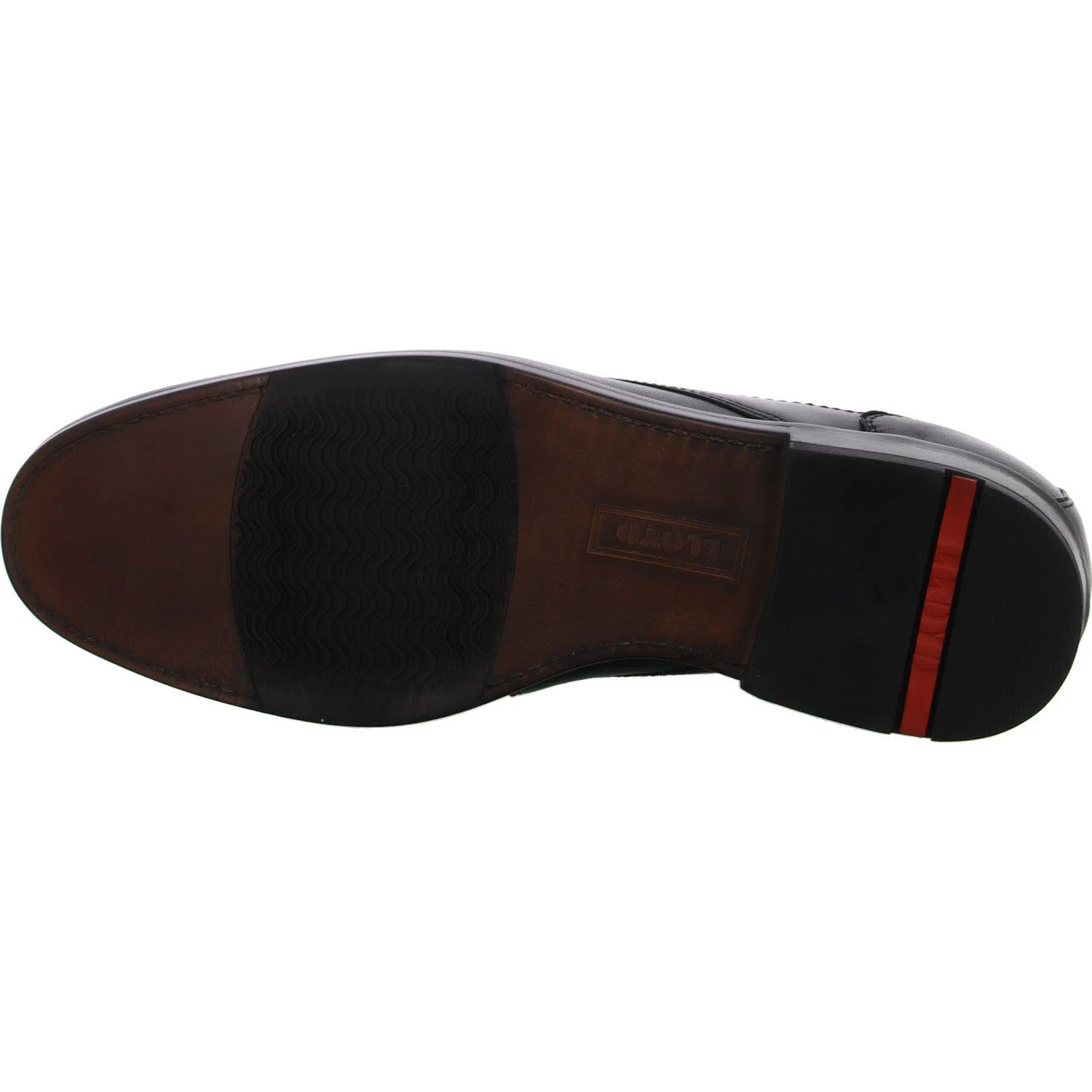 Element 5 von 8 (Bild) – Lloyd Herren Schnürschuhe 2285211 Kalmar schwarz/ocean extra weit