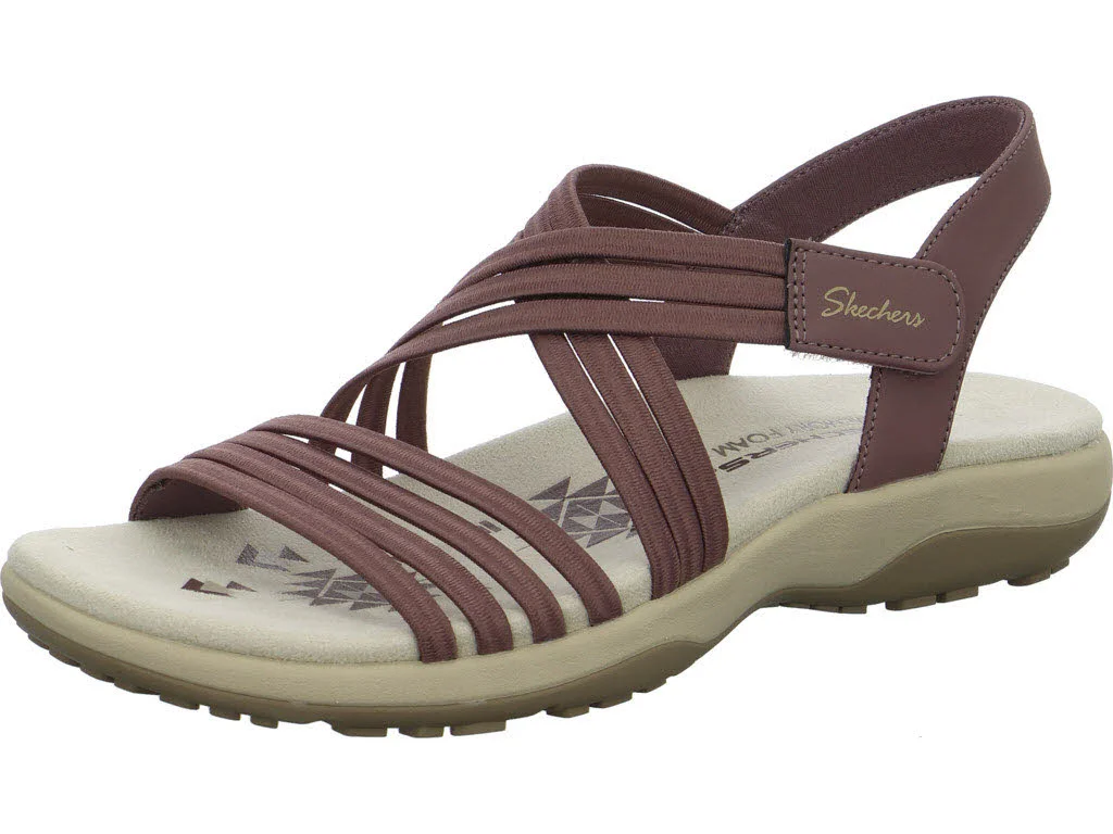 Skechers Damen Sandalen 164036 MVE Reggae Slim - Sunnyside 2.0 mauve normal