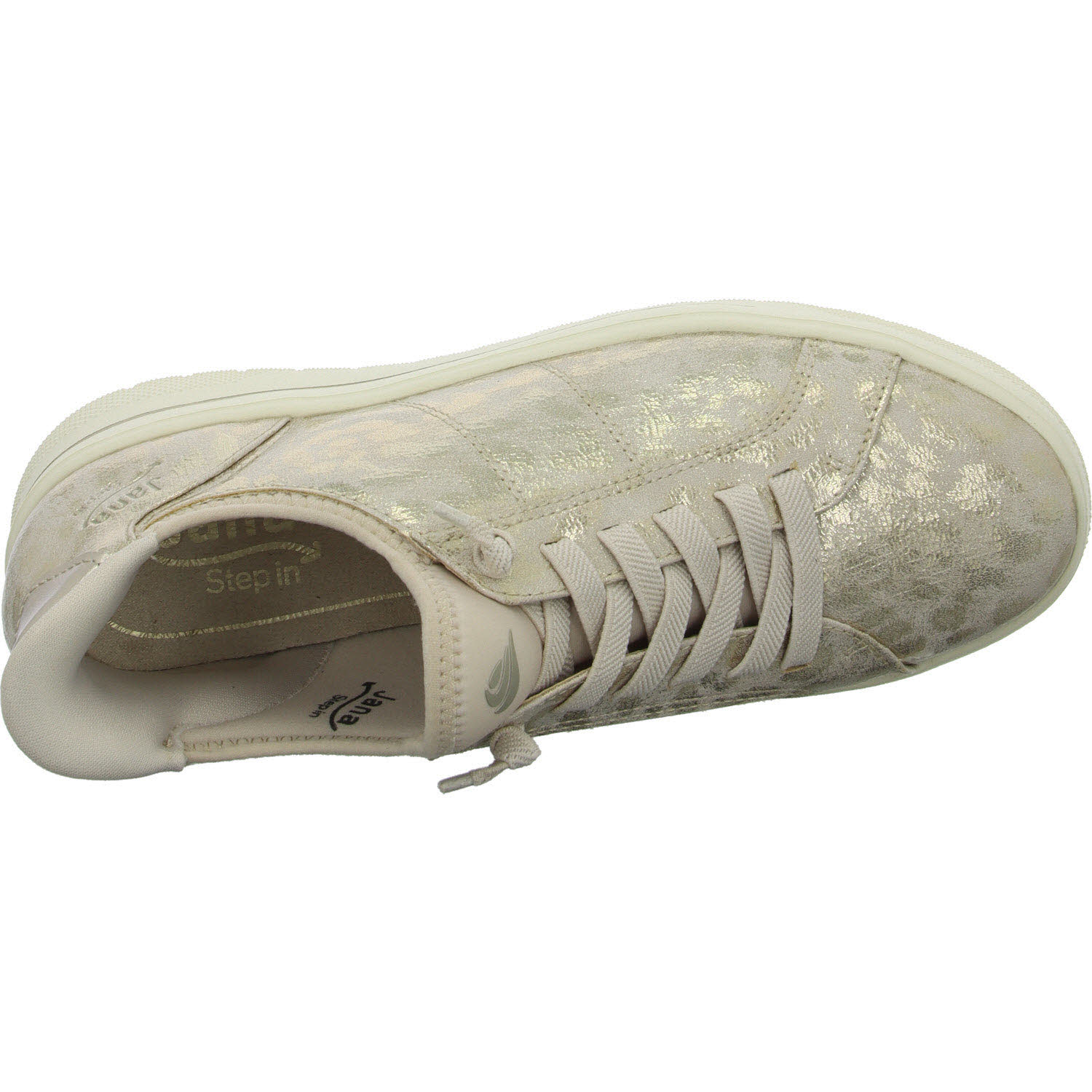 Jana Damen Slipper 8-23764-45/528 8-23764-45 rosegold leo H (weit)