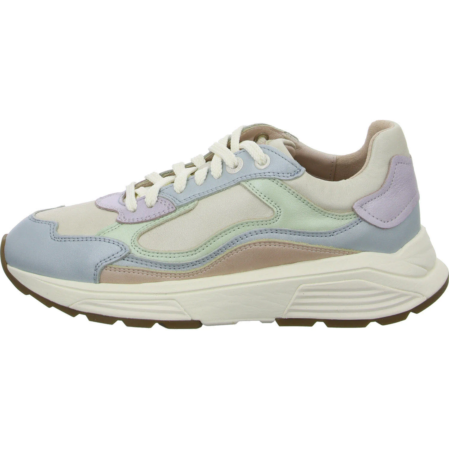 Xsensible Damen Schnürschuhe 33004.4/777-G Milau pastel combi G (normal)
