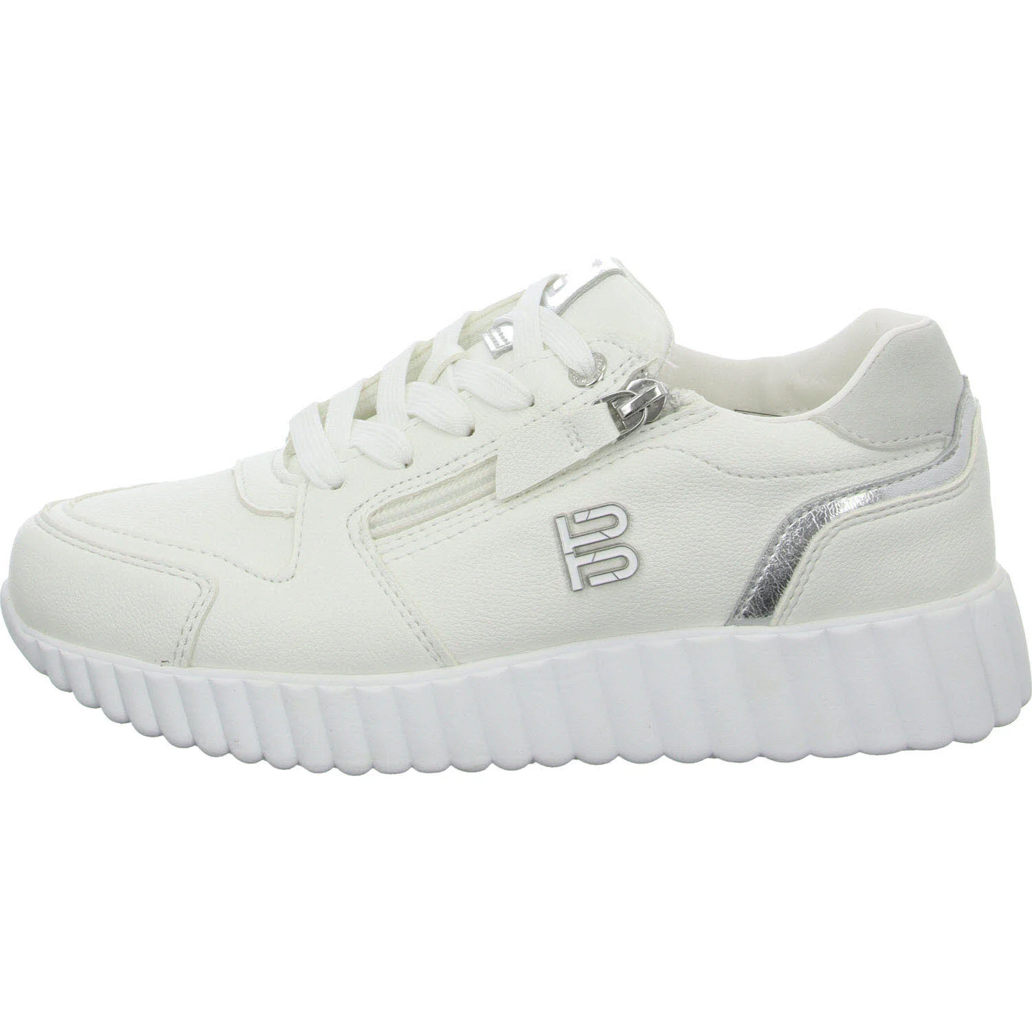 TT.Bagatt Damen Schnürschuhe D31AI6075050-2013 Carini white/silver normal