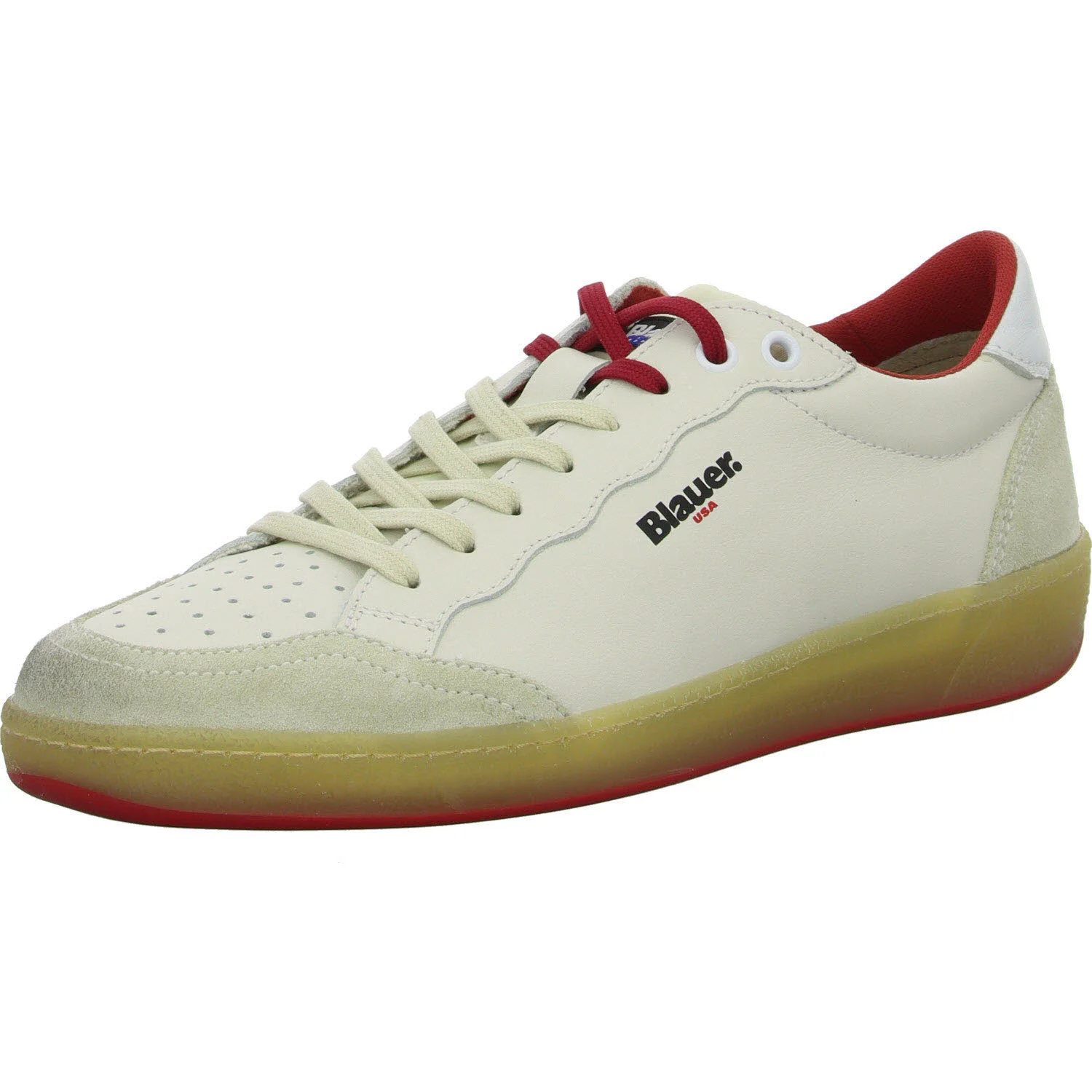 Blauer Herren Schnürschuhe S5MURRAY01/RAC MURRAY white/red normal