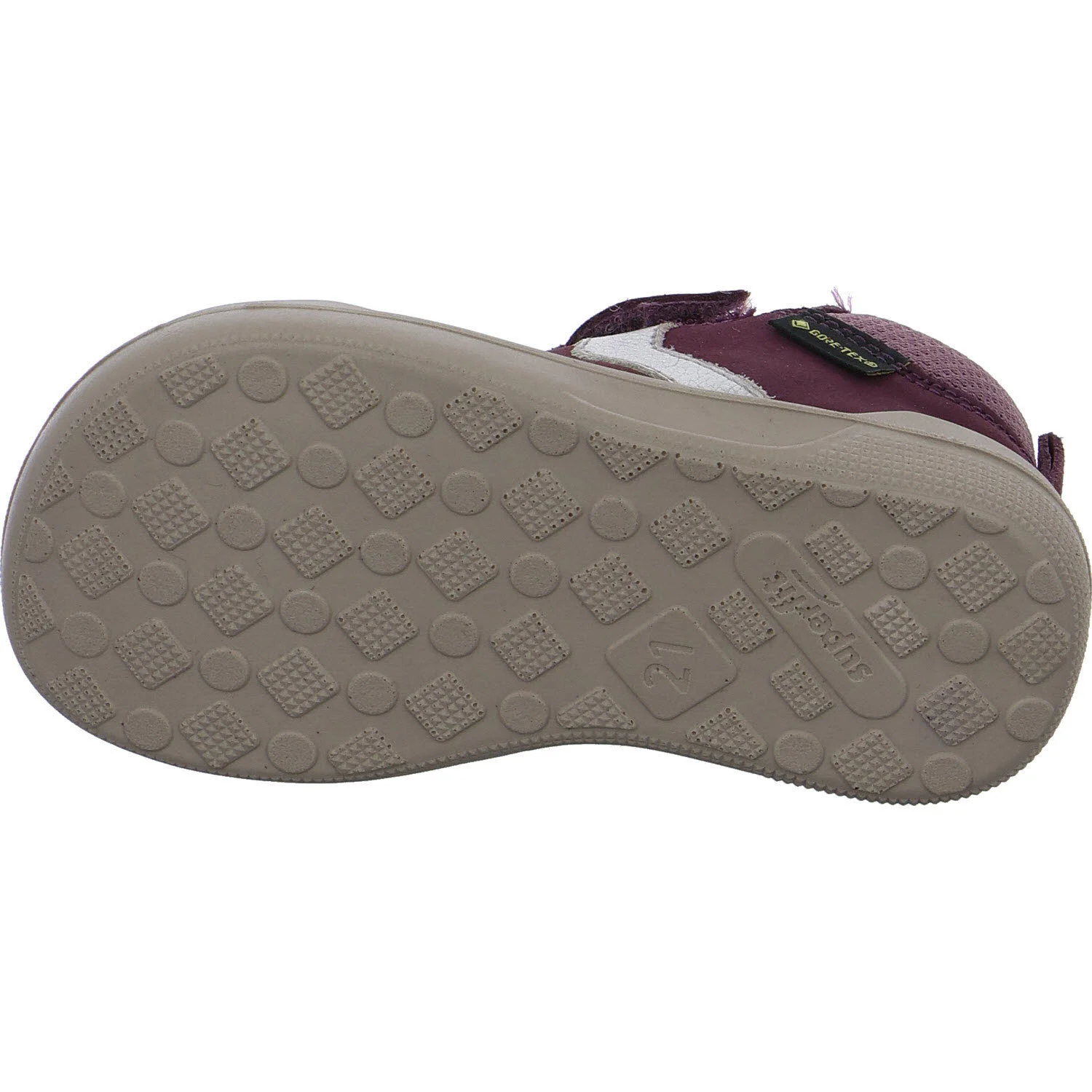 Element 5 von 8 (Bild) – Superfit Kinderschuh zum Schlupfen 1-100202-5000 Superfree 2.0 rot/lila WMS weit