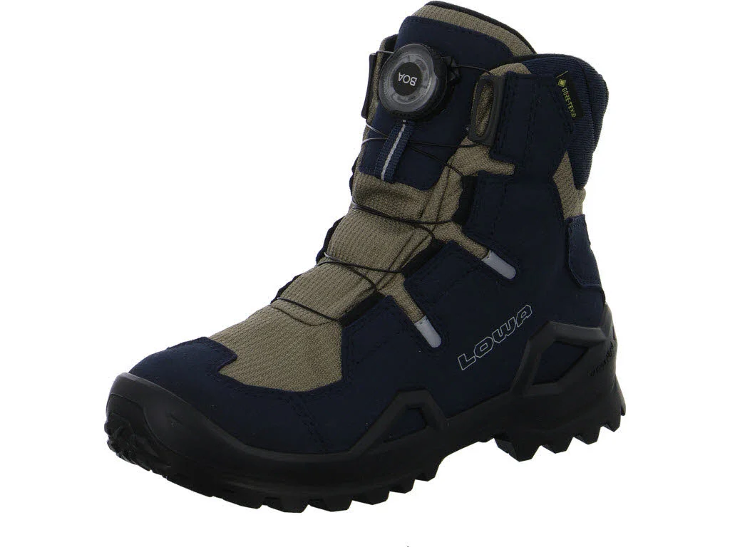 Lowa Kinder Winterstiefel 641745/6983 Milo Evo GTX Hi Boa Jr navy/dune normal