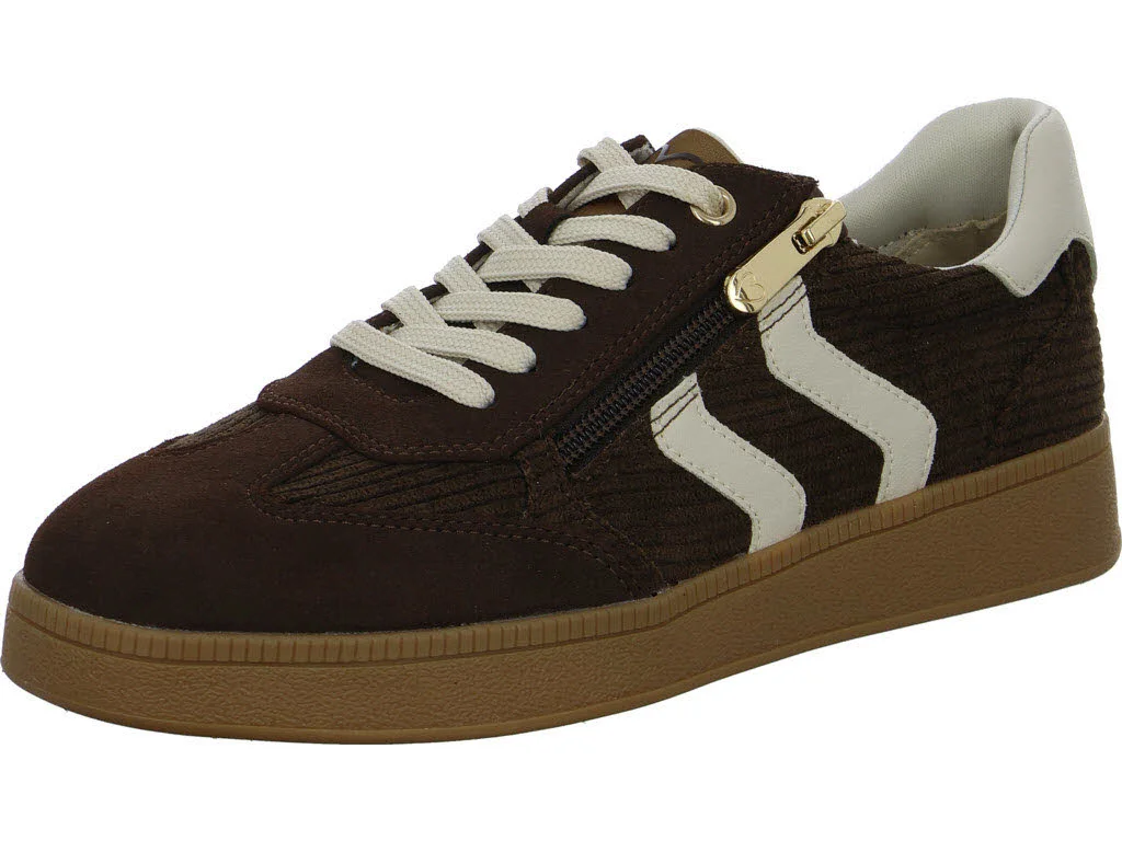 Marco Tozzi Damen Schnürschuhe 2-23776-45/353 2-23776-45 choco comb normal