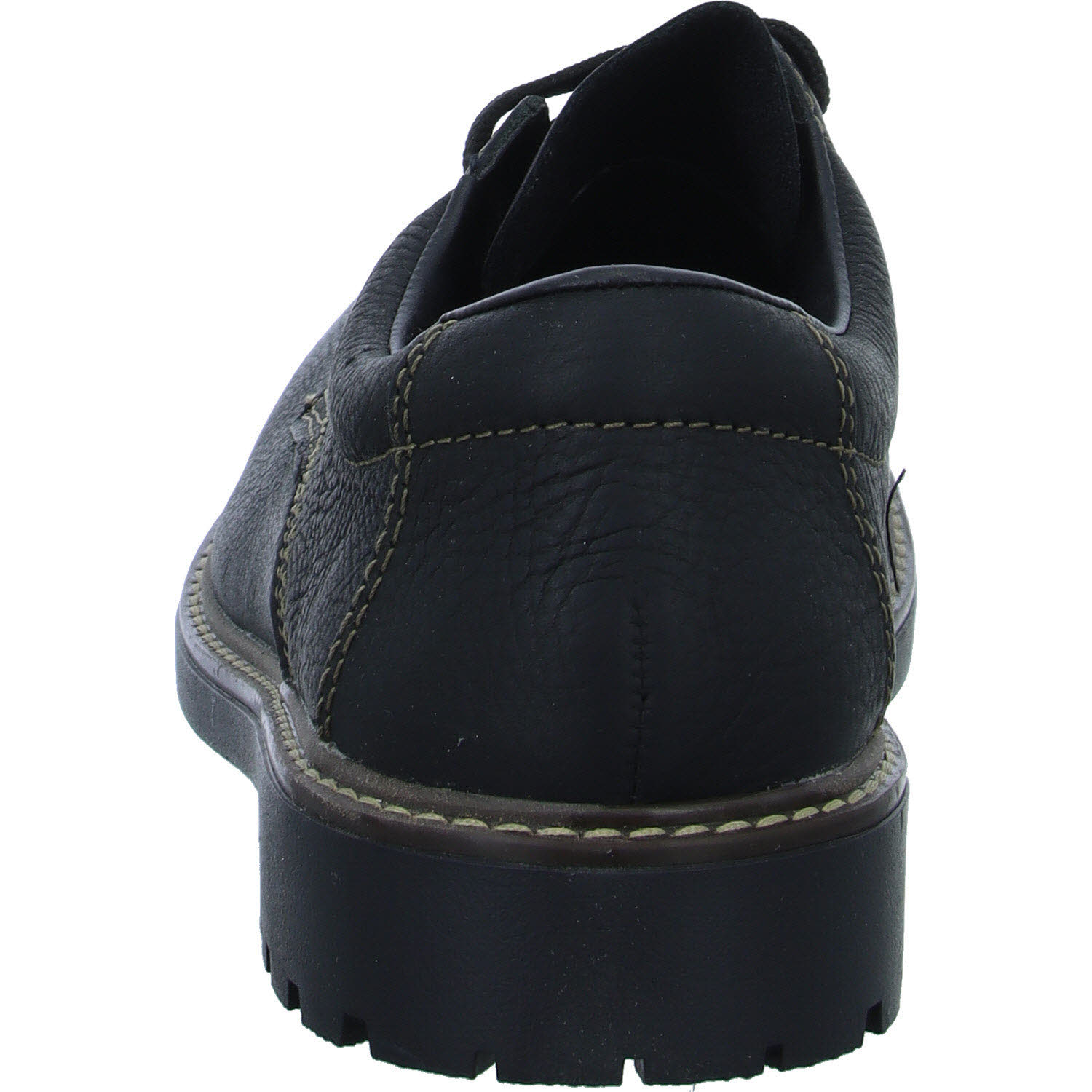 Rieker Herren Schnürschuhe B4610-00 B4610 schwarz/schwarz G 1/2 (weit)