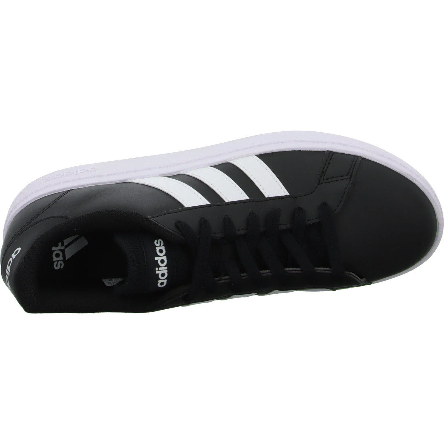 Adidas Herren Schnürschuhe GW9251/000 GRAND COURT BASE 2.0 CBLACK/FTWWHT/CBLACK normal