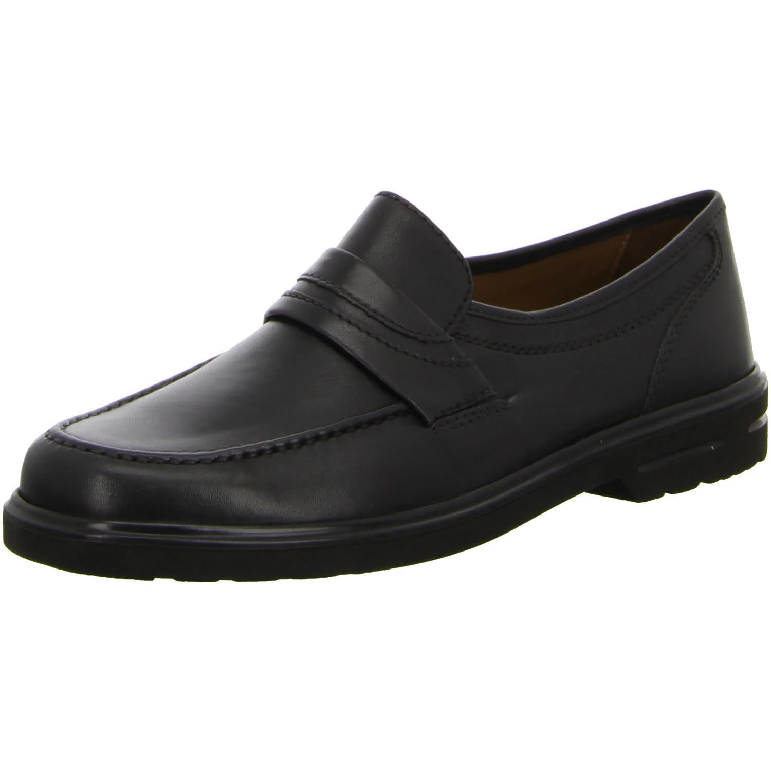 Element 2 von 7 (Bild) – Sioux Herren Slipper 28950 Peru-J schwarz J (extra weit)