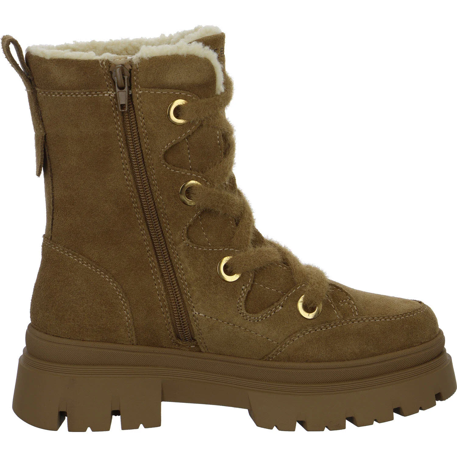 TT.Bagatt Damen Schnürstiefel warm D31AYD321400-6052 D31AYD321400 brown/beige normal