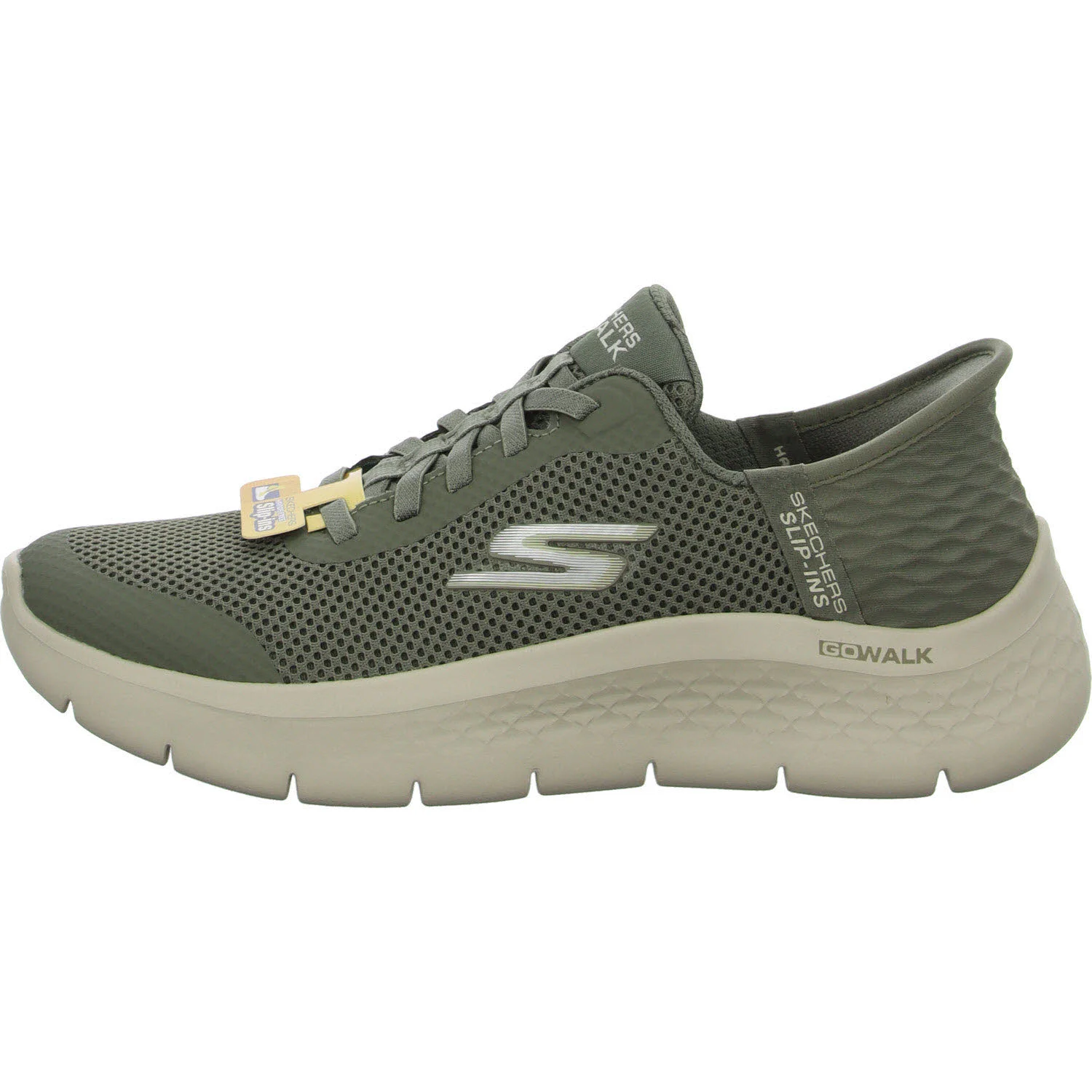 Element 6 von 8 (Bild) – Skechers Damen Slipper 124836 OLV GO WALK Flex - Grand Entry olive normal