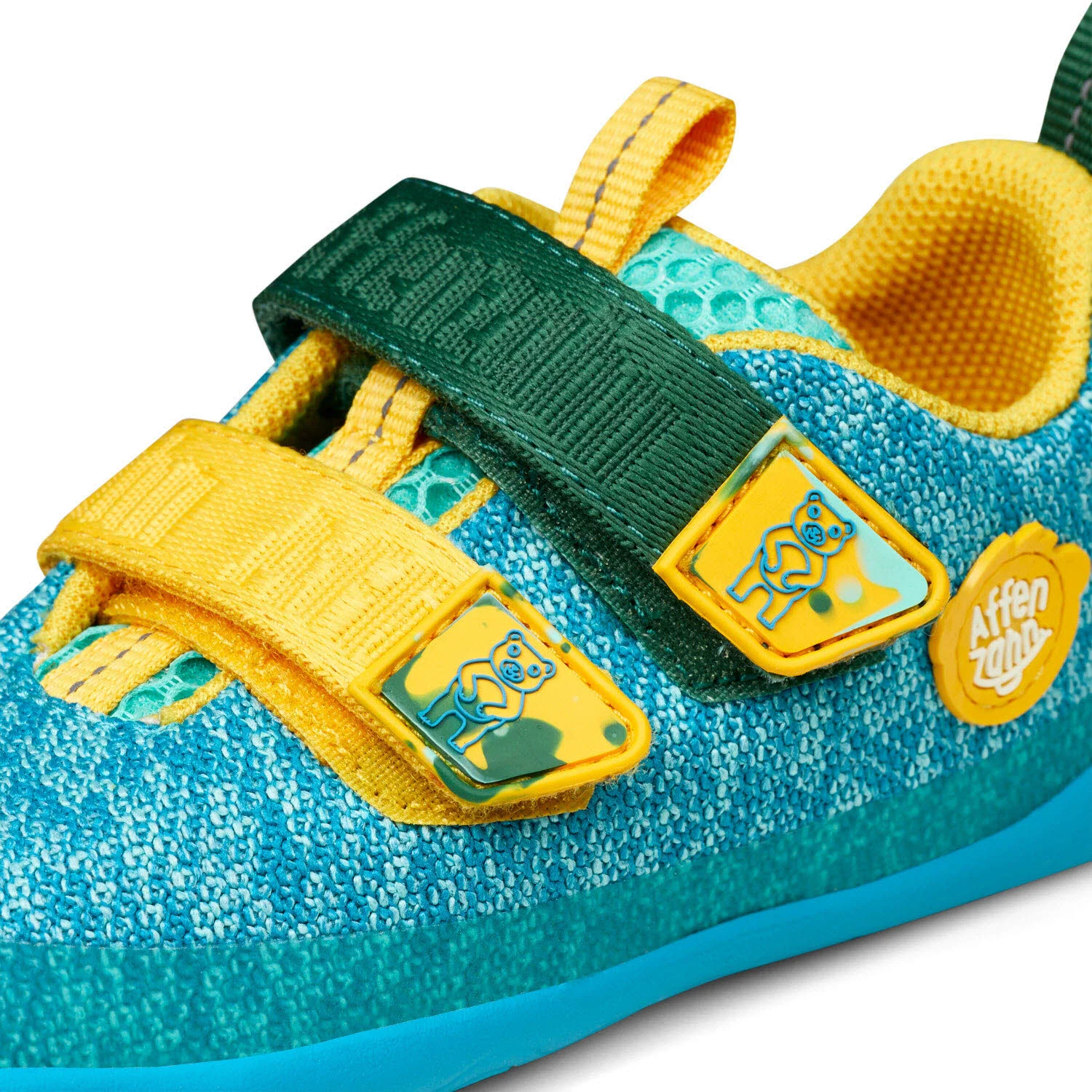 Element 8 von 8 (Bild) – Affenzahn Kinderschuh zum Schlupfen 00397-30001 Knit Happy Pinguin blau/grau normal