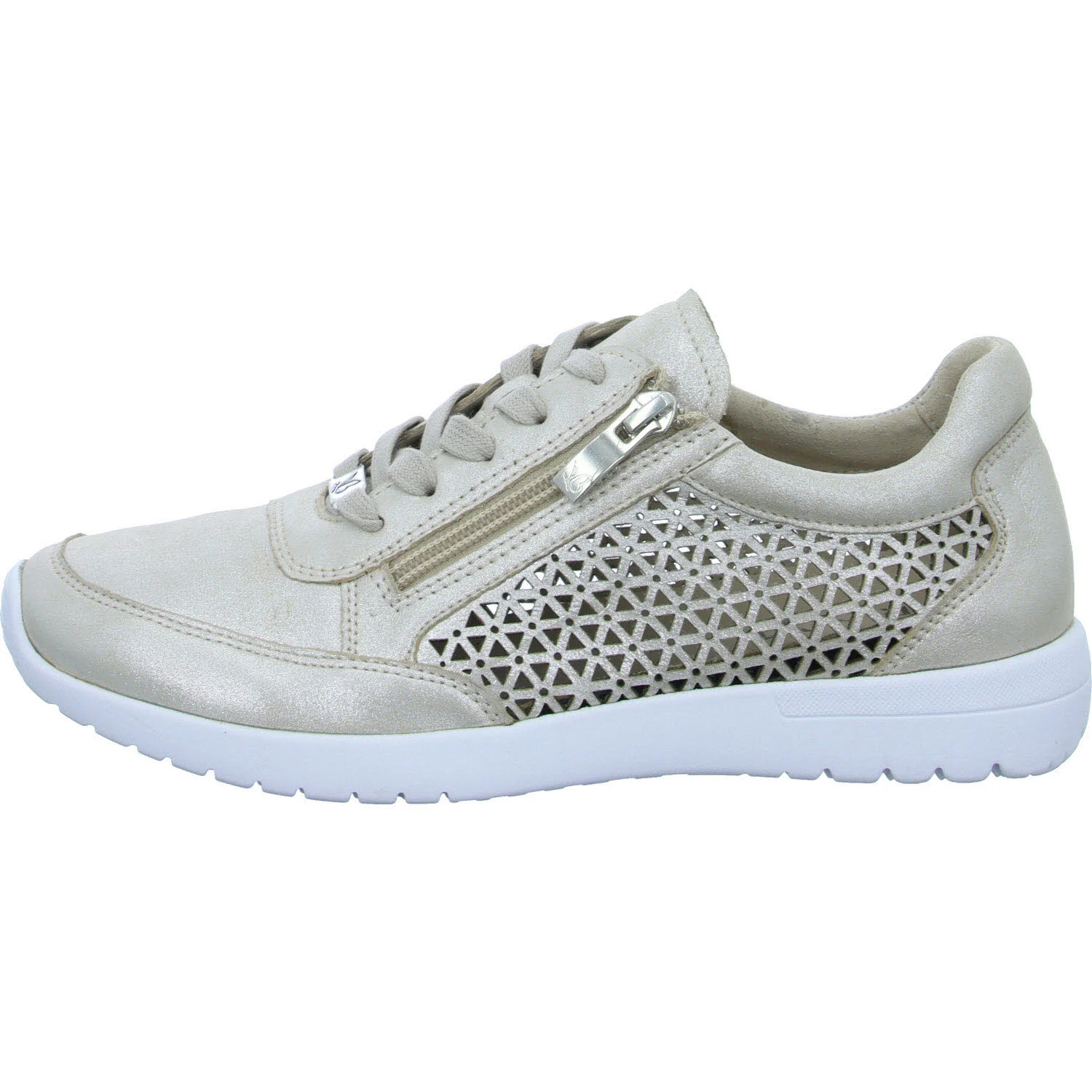 Caprice Damen Schnürschuhe 9-23550-42-341 9-23550-42 taupe metallic G (normal)