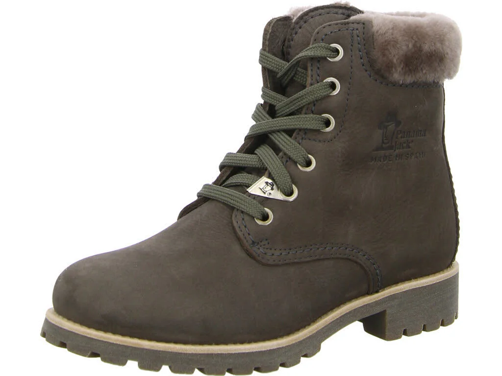 Panama Jack Damen Schnürstiefel warm Panama 03 Igloo B20 Panama 03 Igloo gris/grey normal