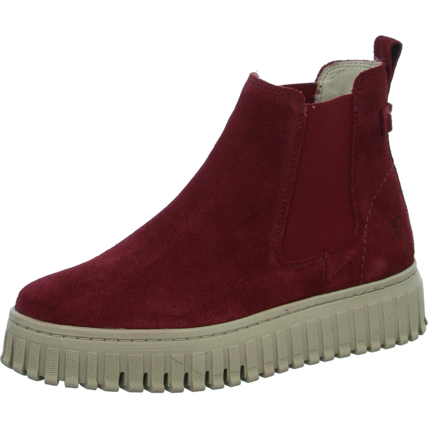 Element 2 von 8 (Bild) – Tamaris Damen Stiefeletten 1-25405-43/549 1-25405-43 bordeaux normal