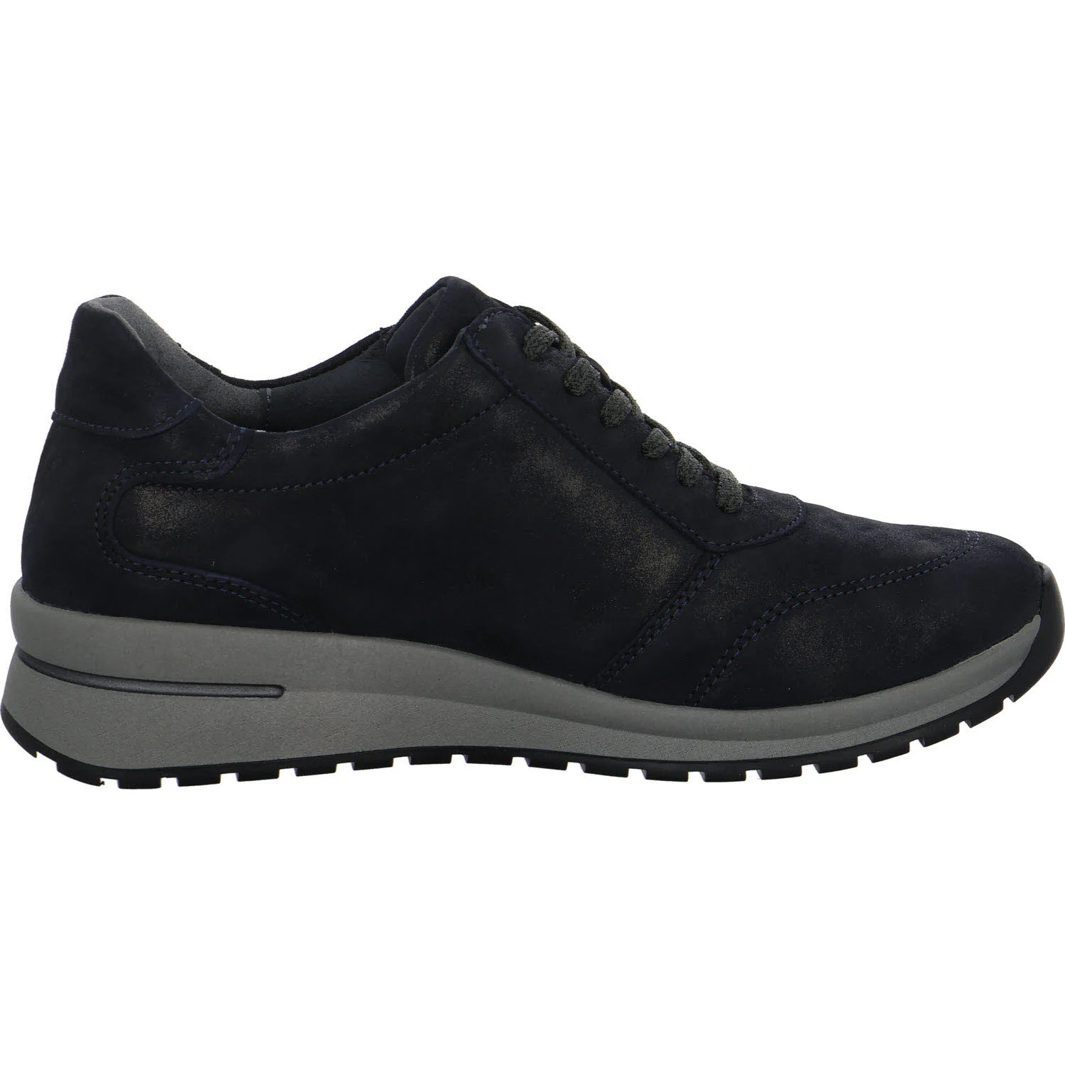 Waldläufer Damen Schnürschuhe 928002-192/217 H-Inessa marine H (weit)